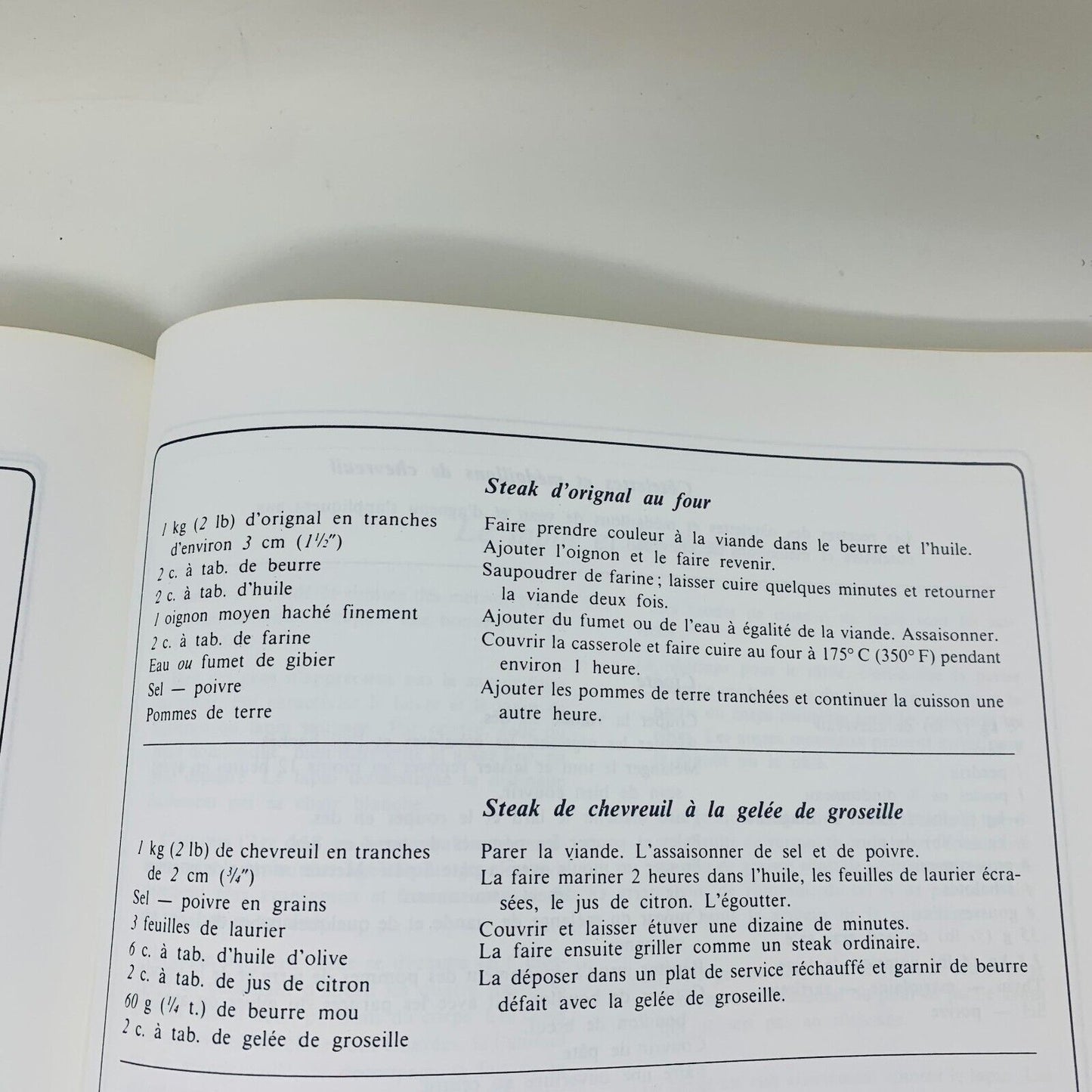 1978 La Cuisine de Monique Chevrier Sa Technique ses Recettes Livre en Français