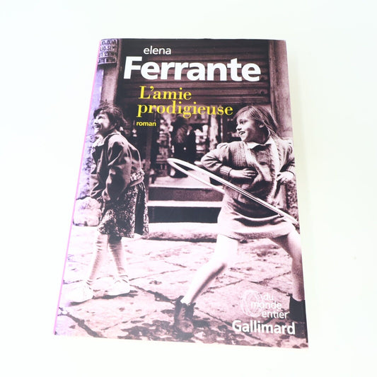 2014 L'Amie Prodigieuse Elena Ferrante Gallimard Français Paperback Italie Livre
