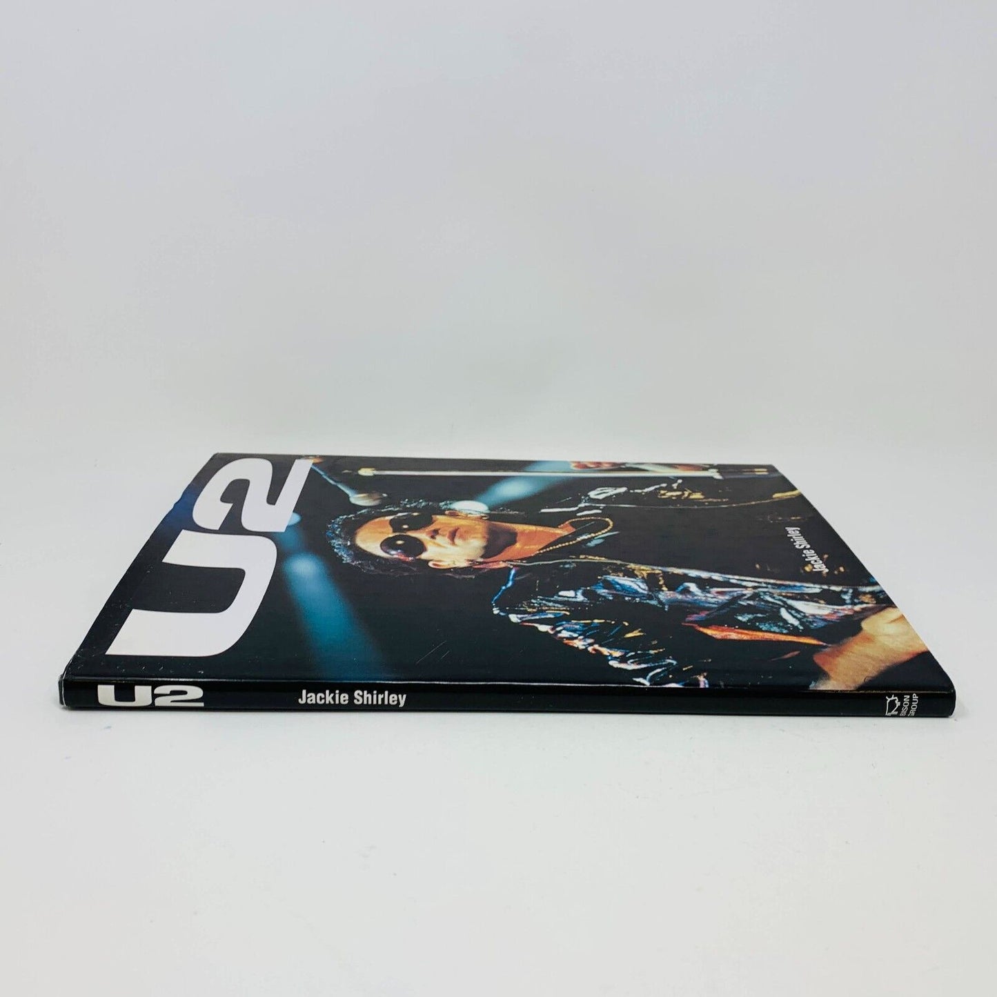 1993 U2 Bison Books Hardcover DJ Jackie Shirley Band Group Show Pictures Story