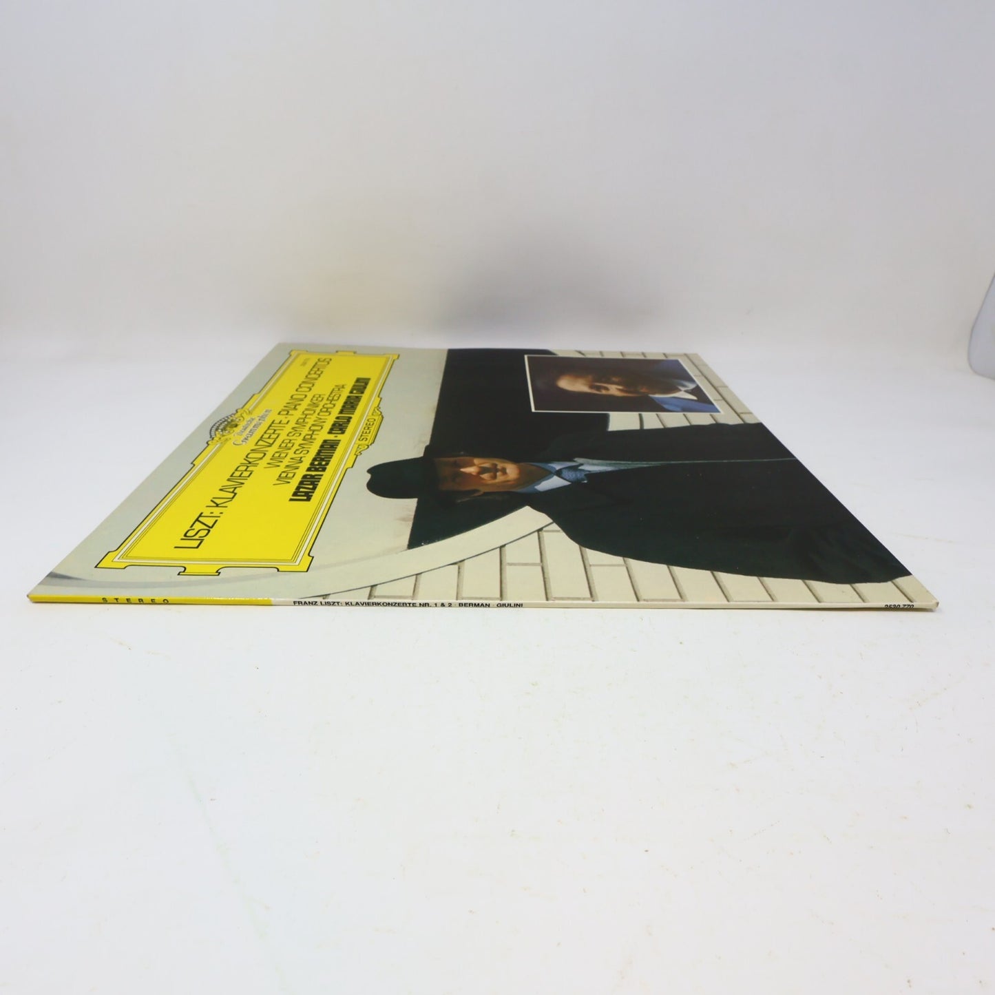 Liszt Lazar Berman Giulini Wiener Piano Concertos 1976 LP Record Vinyl 2530 770