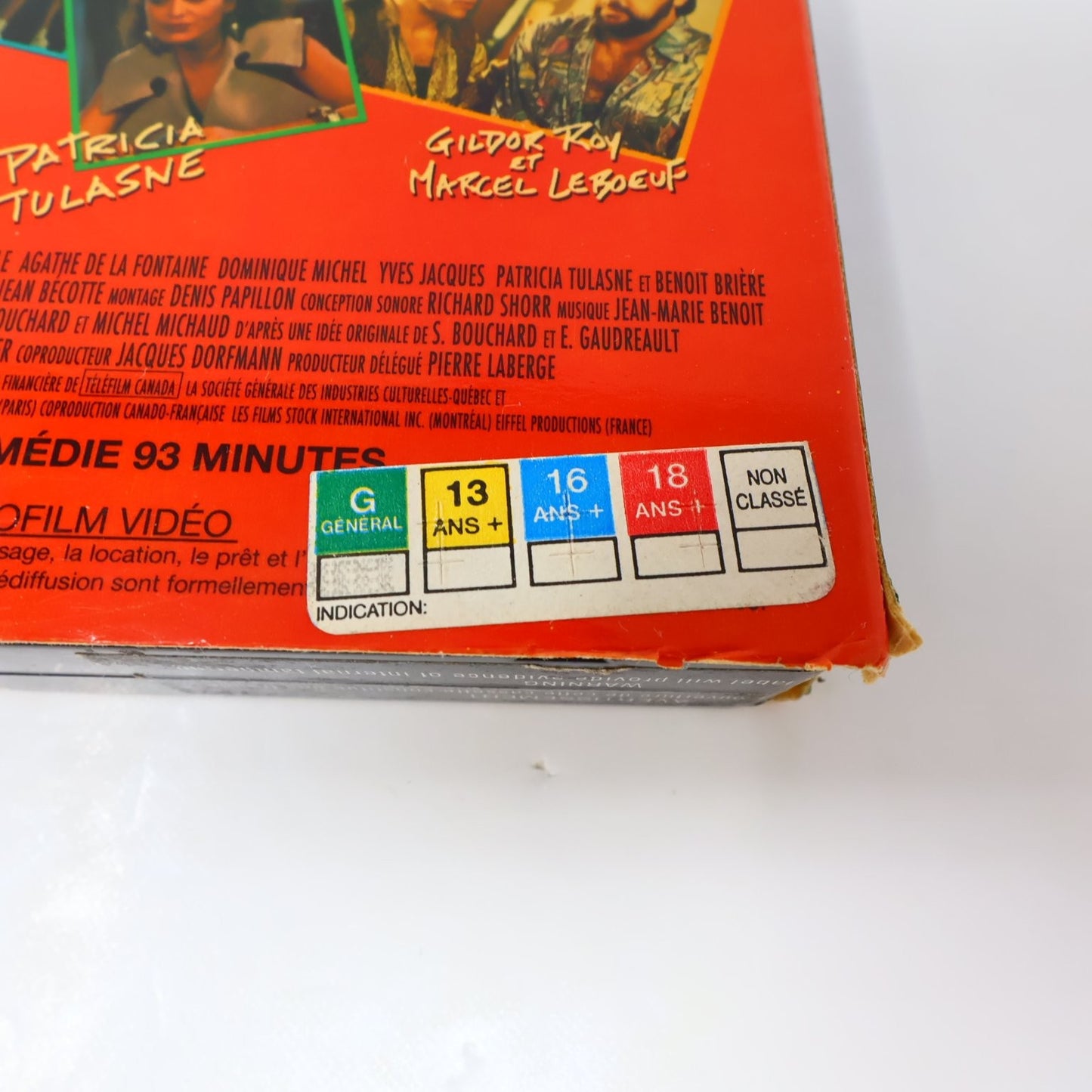 Louis 19 VHS 1994 Martin Drainville Comédie NTSC Testé Malofilm Dominique Michel