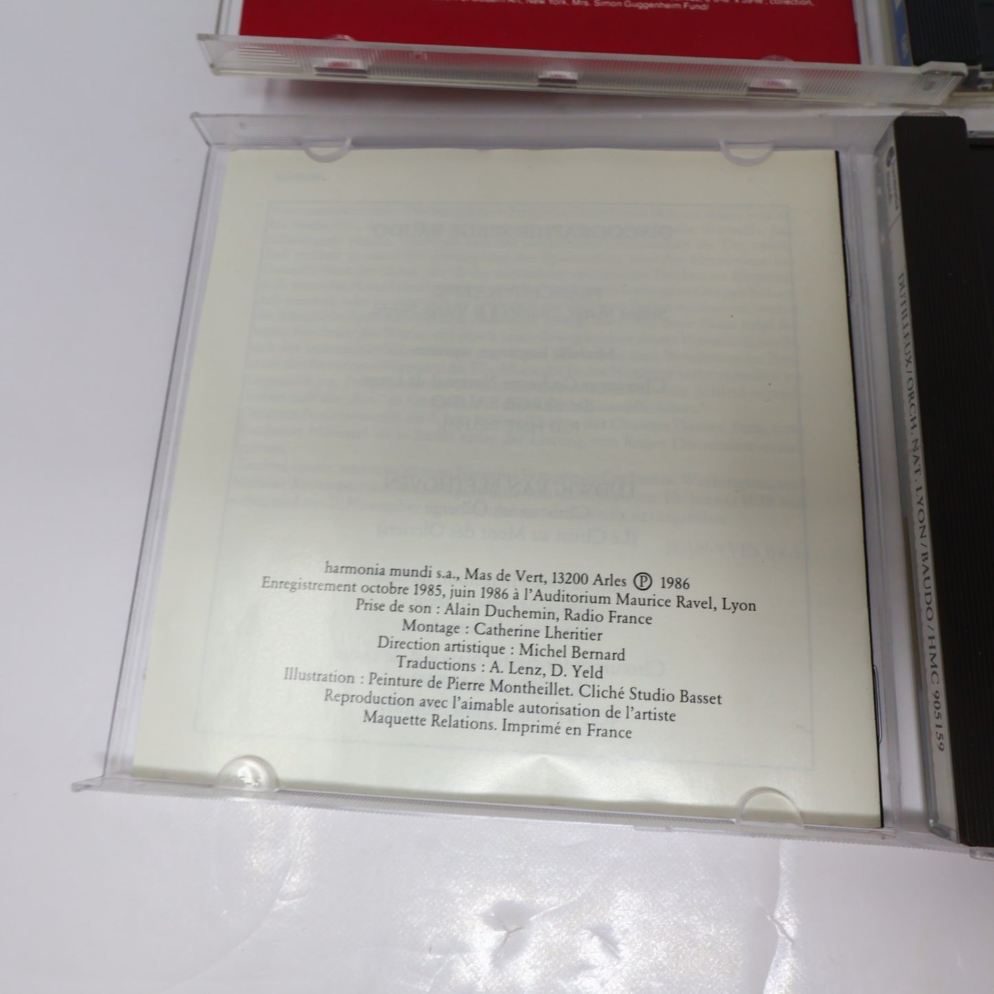 Henri Dutilleux 2 CD Lot L' Arbre Des Songes/Symphonie #1 Lorin Maazel/Previn