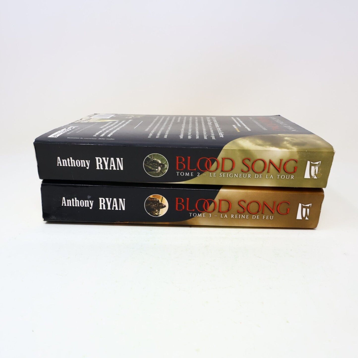 2x Blood Song #2-3 Fantasy Fantastique Bragelonne Book French Lot Livres PB