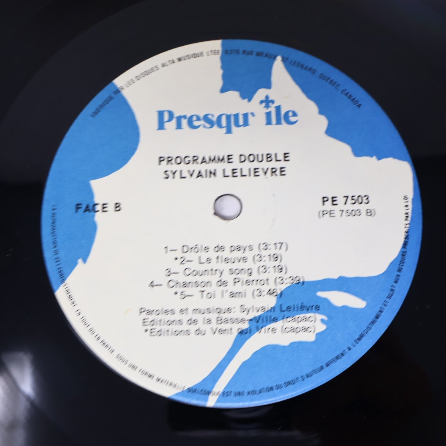 Sylvain Lelièvre Lot 6 Disques Petit Matin/Programme Double/Intersections Record