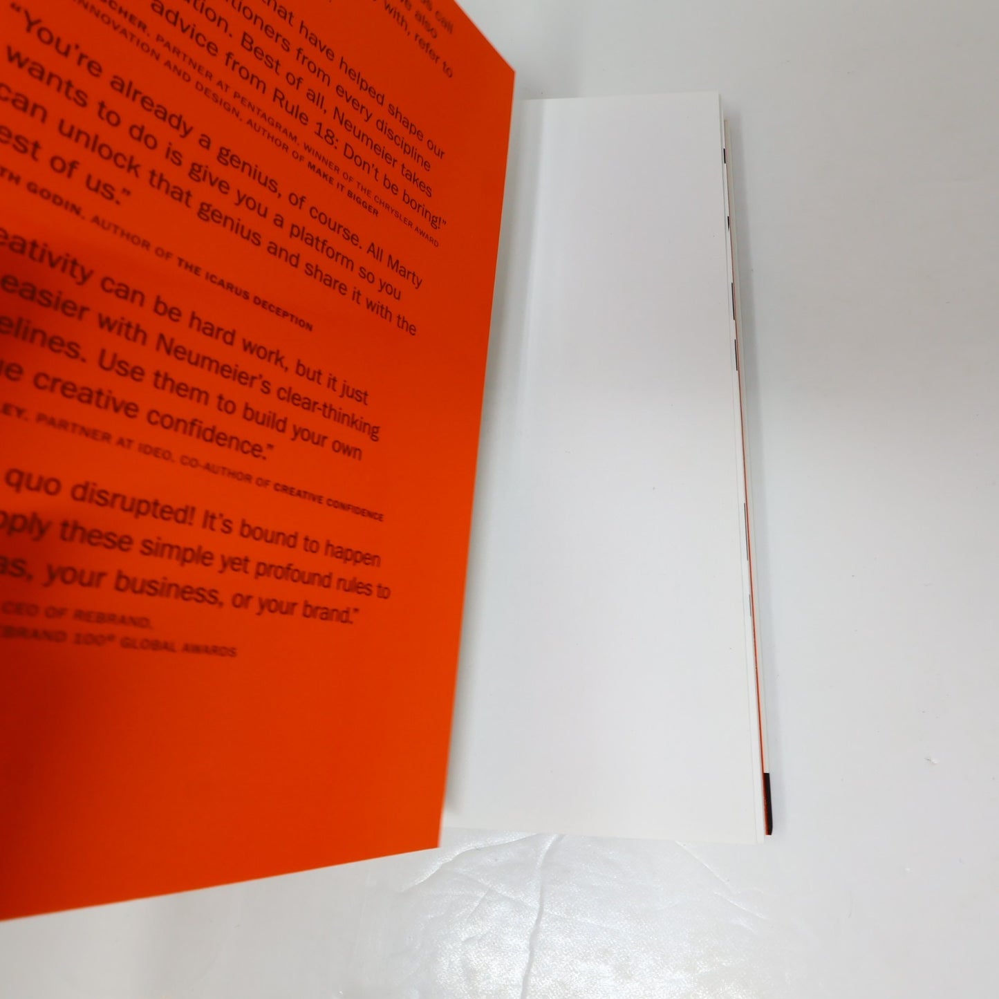 The 46 Rules of Genius an Innovator's Guide to Creativity Marty Neumeier 2014 PB