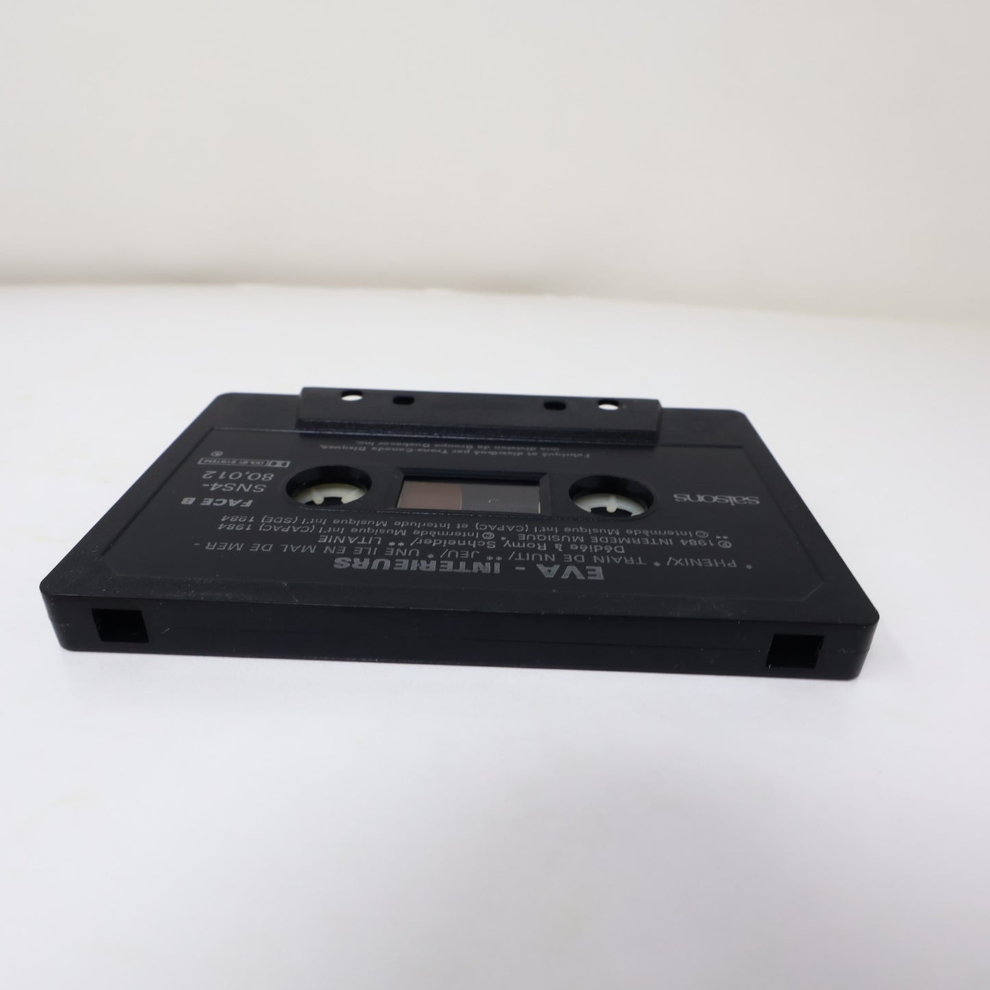 Eva Intérieurs Cassette Pop Phenix/Berlin/Imagine/Coeur Passion/Jeu 1984 Testée