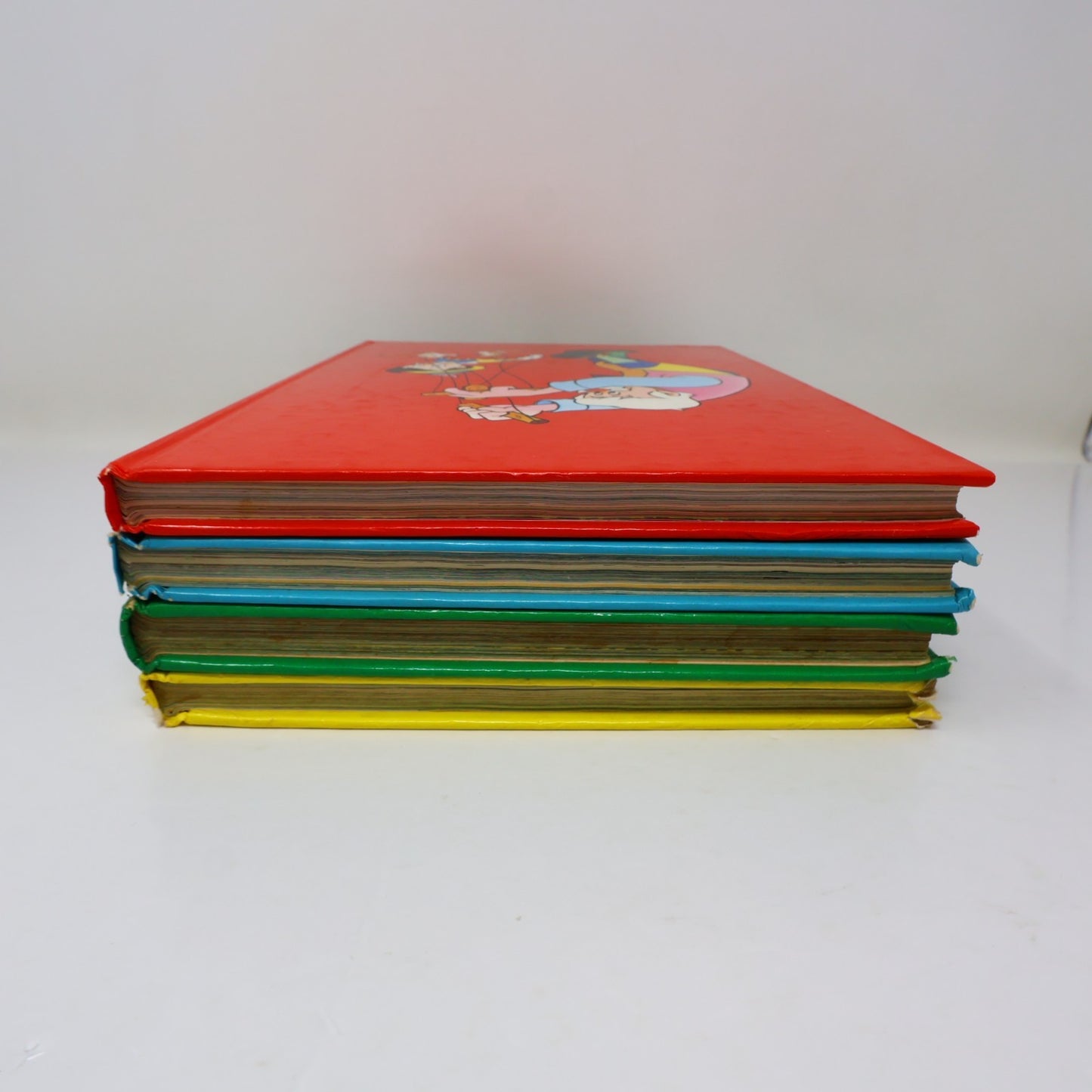 Au Royaume des Noms/Verbes/Adjectifs/Contraires Lot 4 Livres Disney Enfants 70s