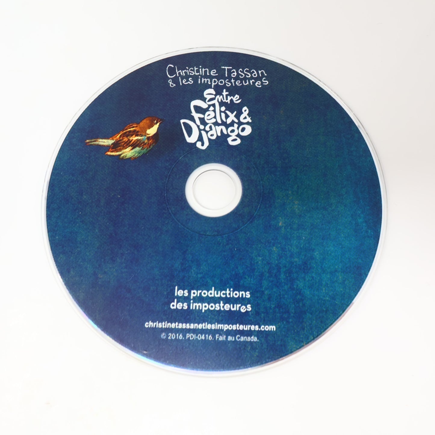 Entre Félix Et Django Christine Tassan et les Imposteures CD Jazz 2016 PDI-0416