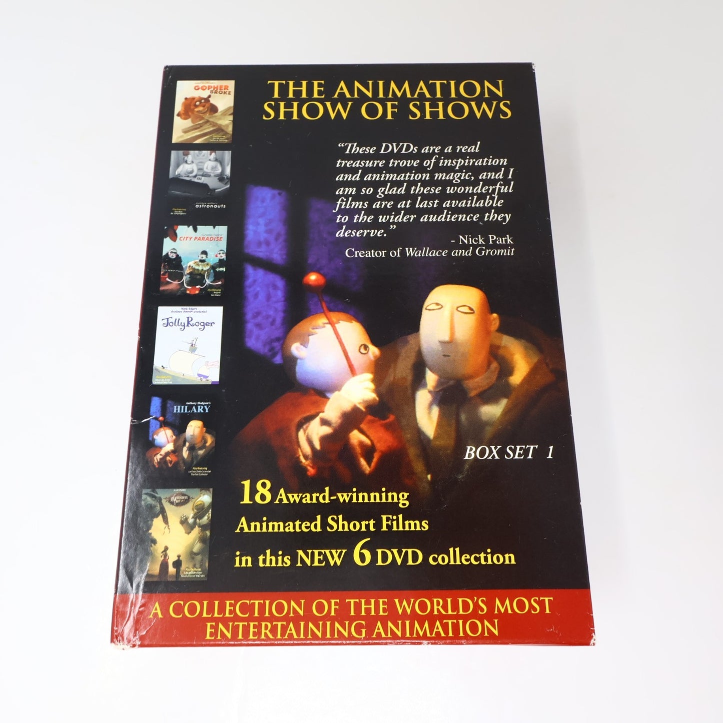 The Animation Show of Shows Box Set 1-2-3 DVD Filmporium 54 Animated Short Films