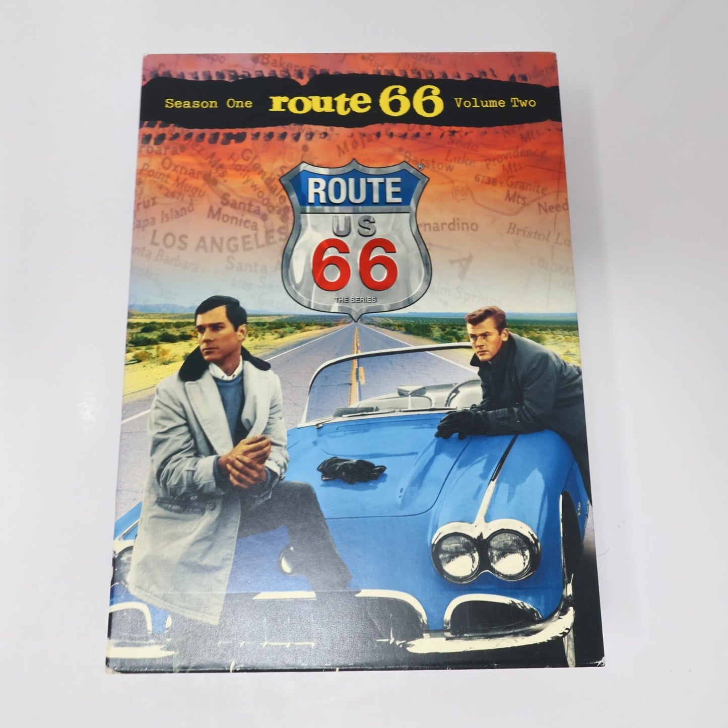 Route 66 Season 1 Volume 2 + Season 2 Lot 2 DVD Leslie Nielsen/Lee Marvin NTSC