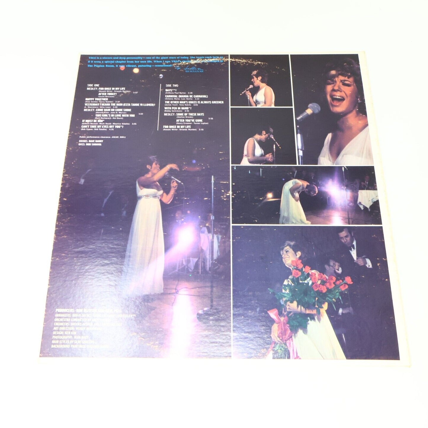 Vikki Carr For Once In My Life + Nashville By Carr Lot of 2 LPs Vinyl Records