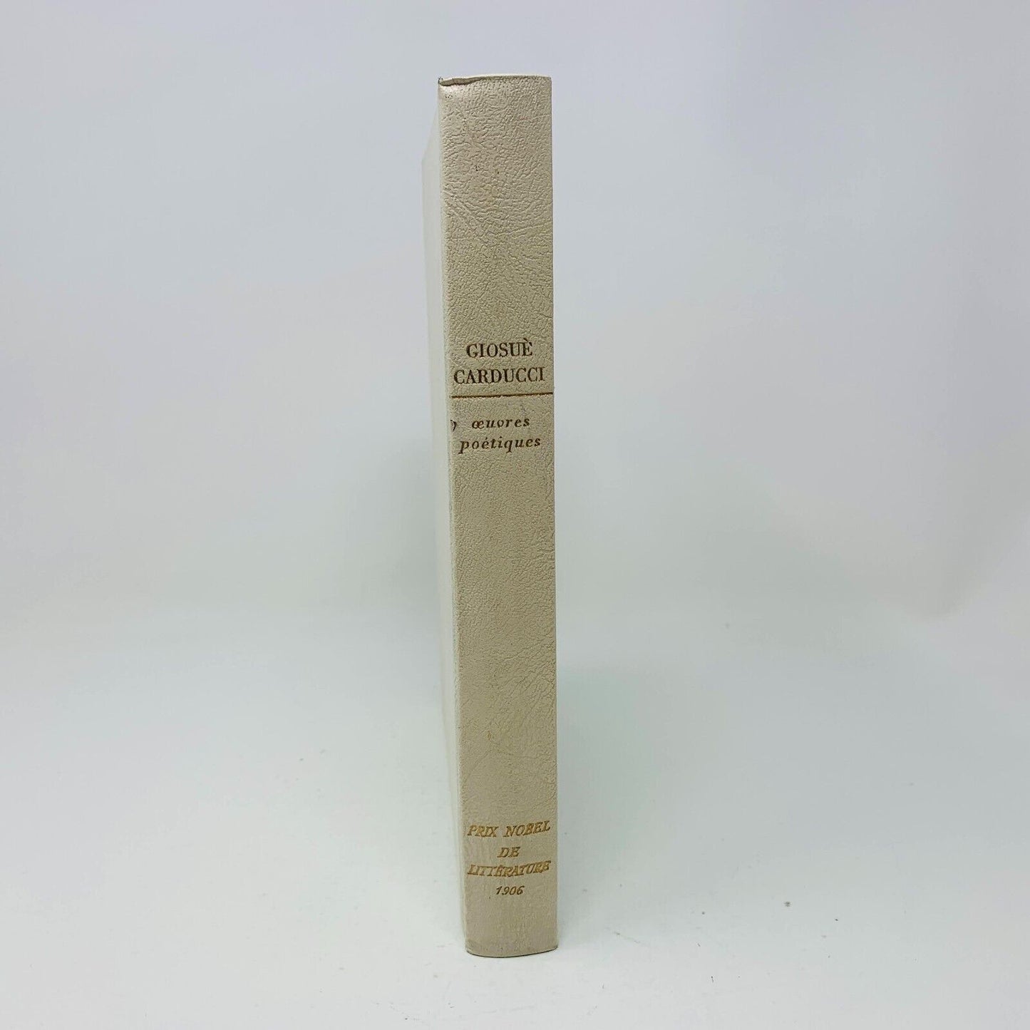 1960 Oeuvres Poétiques Rombaldi Nobel Littérature Giosuè Carducii Picasso Cover