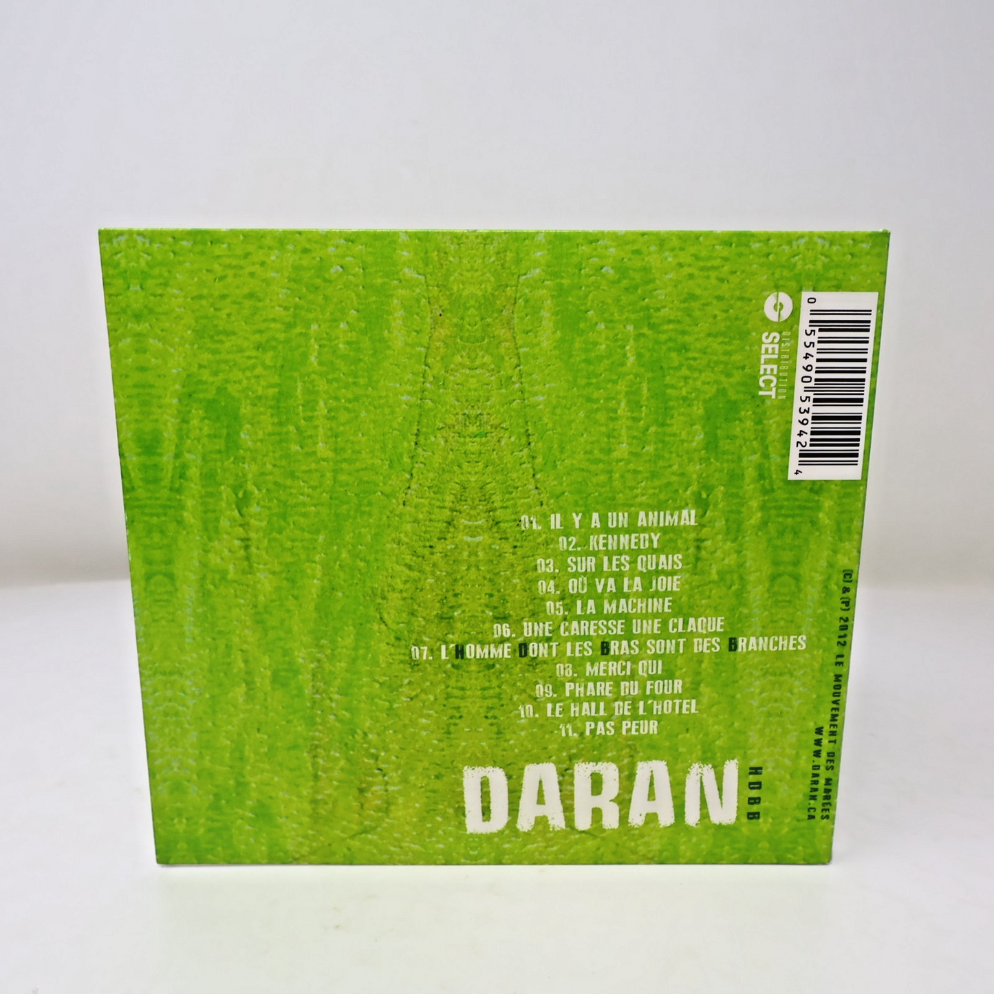 Daran L'Homme Dont Les Bras Sont Des Branches CD Pop LMCD-5394