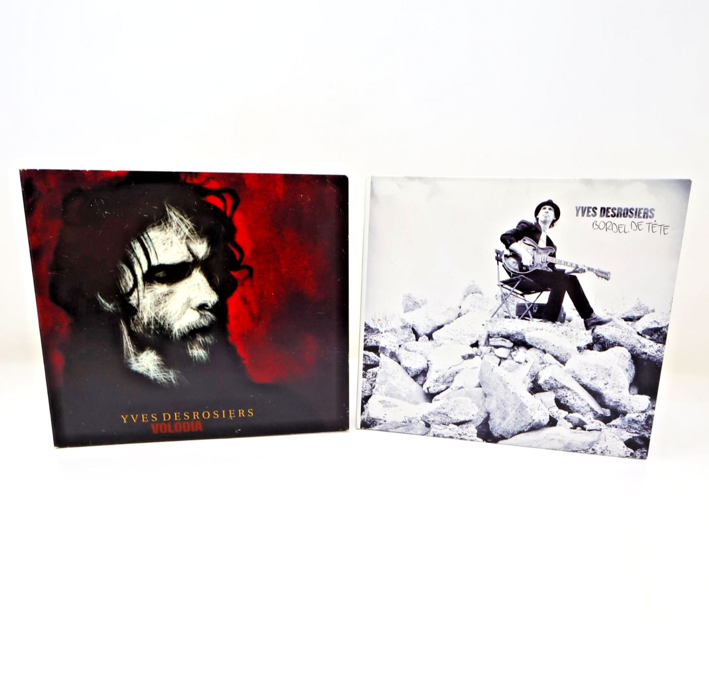 Yves Desrosiers Lot 2 CD Volodia/Bordel De Tête Audiogram Pas Besoin/Saint-Exu