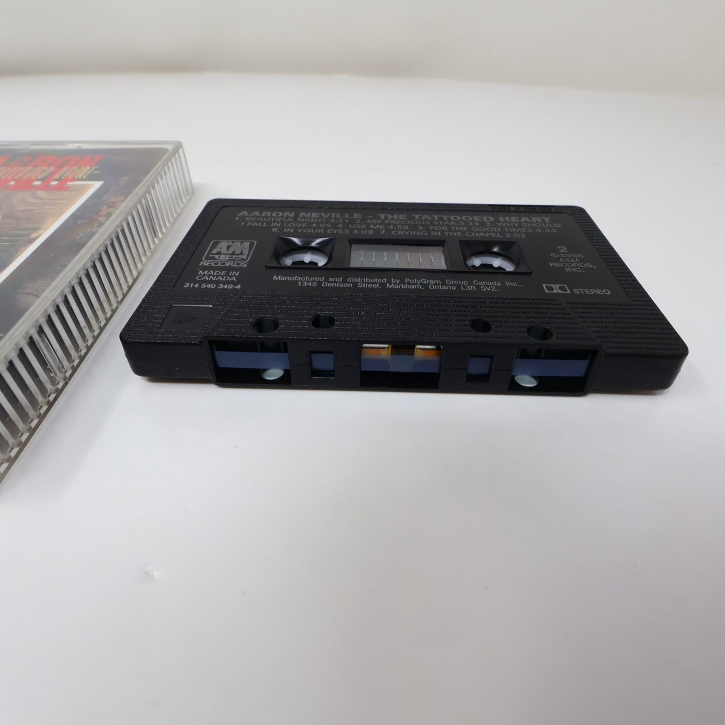 Aaron Neville 5 Cassettes Lot Tattooed Heart/To Make Me Who I Am/Warm Your Heart