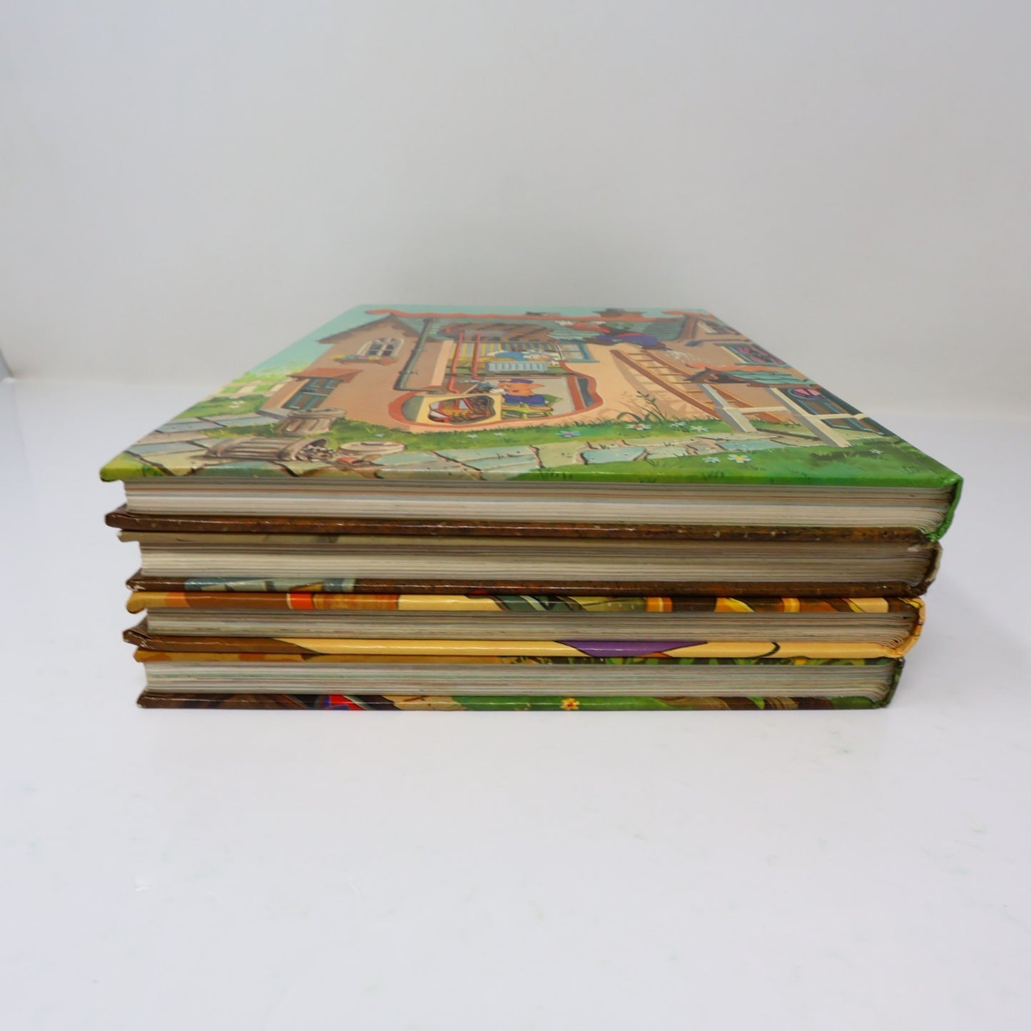 Comprendre Comment ca Marche Campagne/Ville/Maison/Industrie Lot 4 Livres Disney