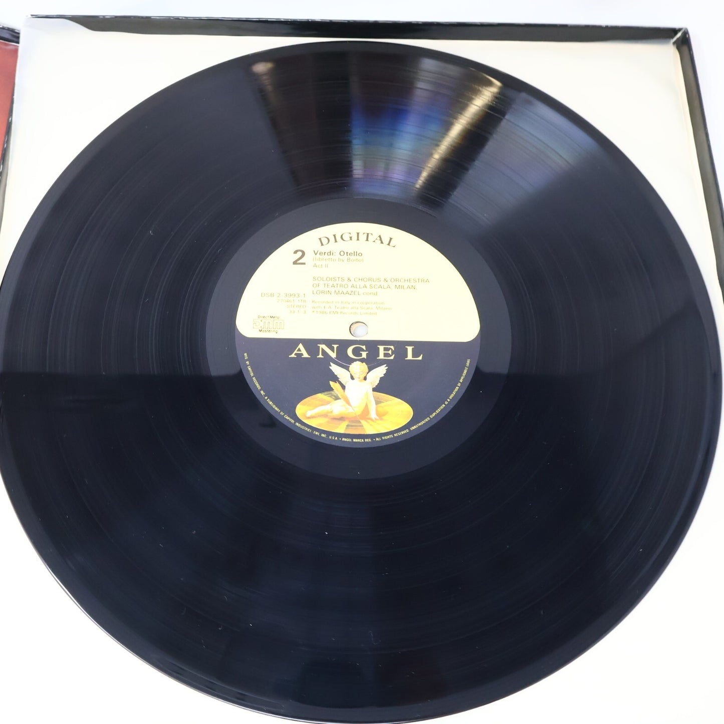 Otello Placido Domingo Katia Ricciarelli J. Diaz 2x LP Record Box Set DSB-3993