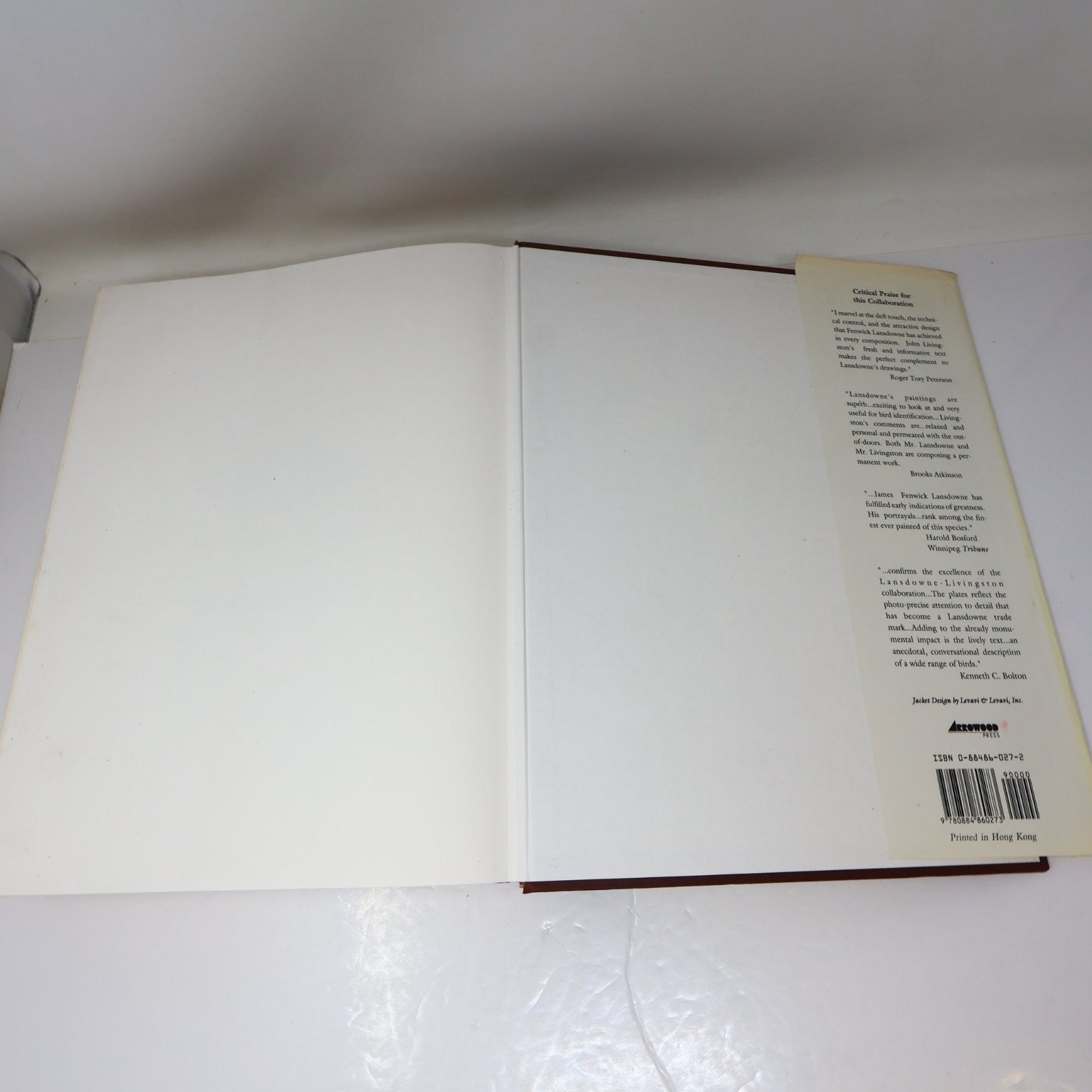 Lansdowne's Birds of the Forest John A. Livingston 1989 Illustrated Arrowood HC