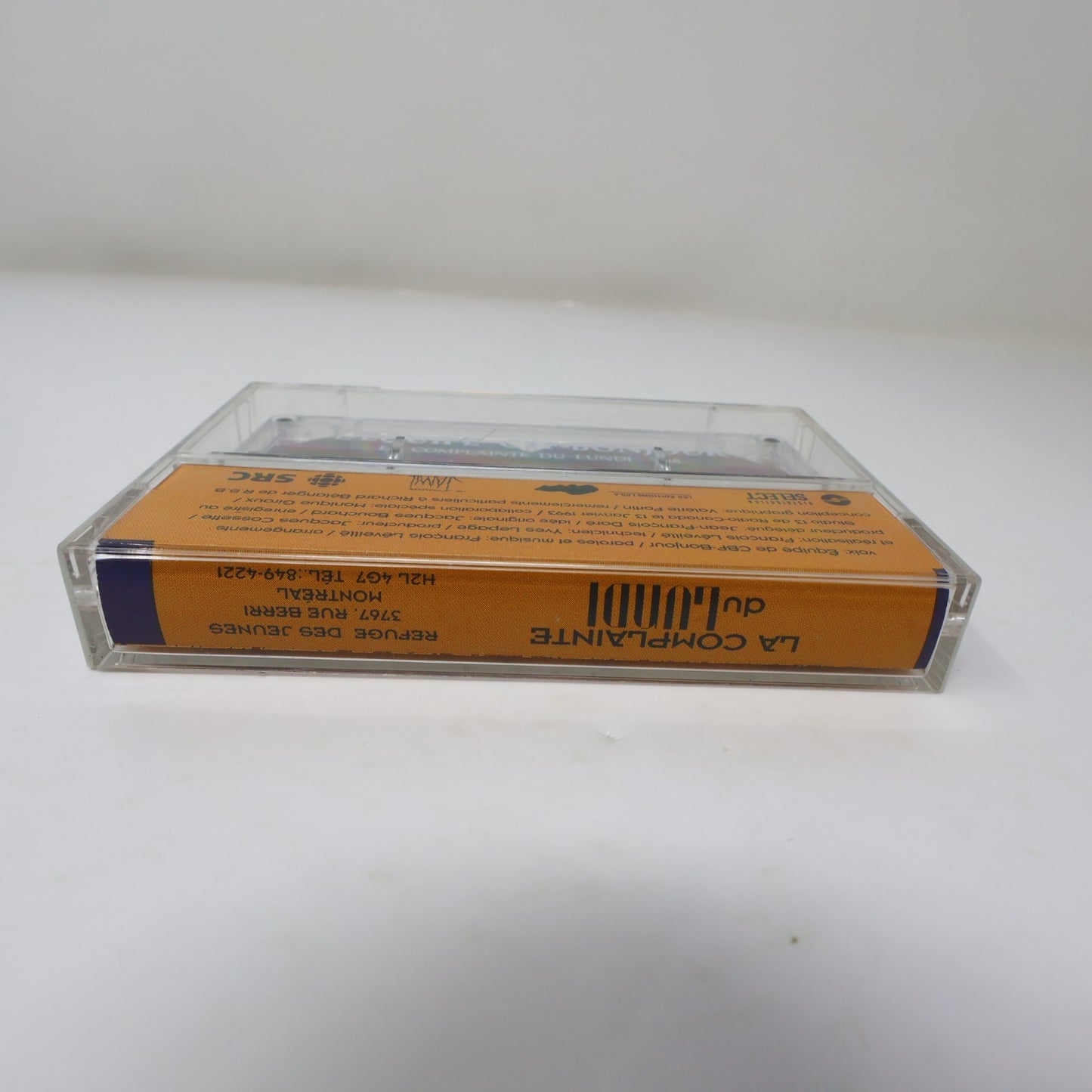 La Complainte du Lundi Cassette L'Équipe CBF Bonjour/Luce Dufault/Dan Bigras