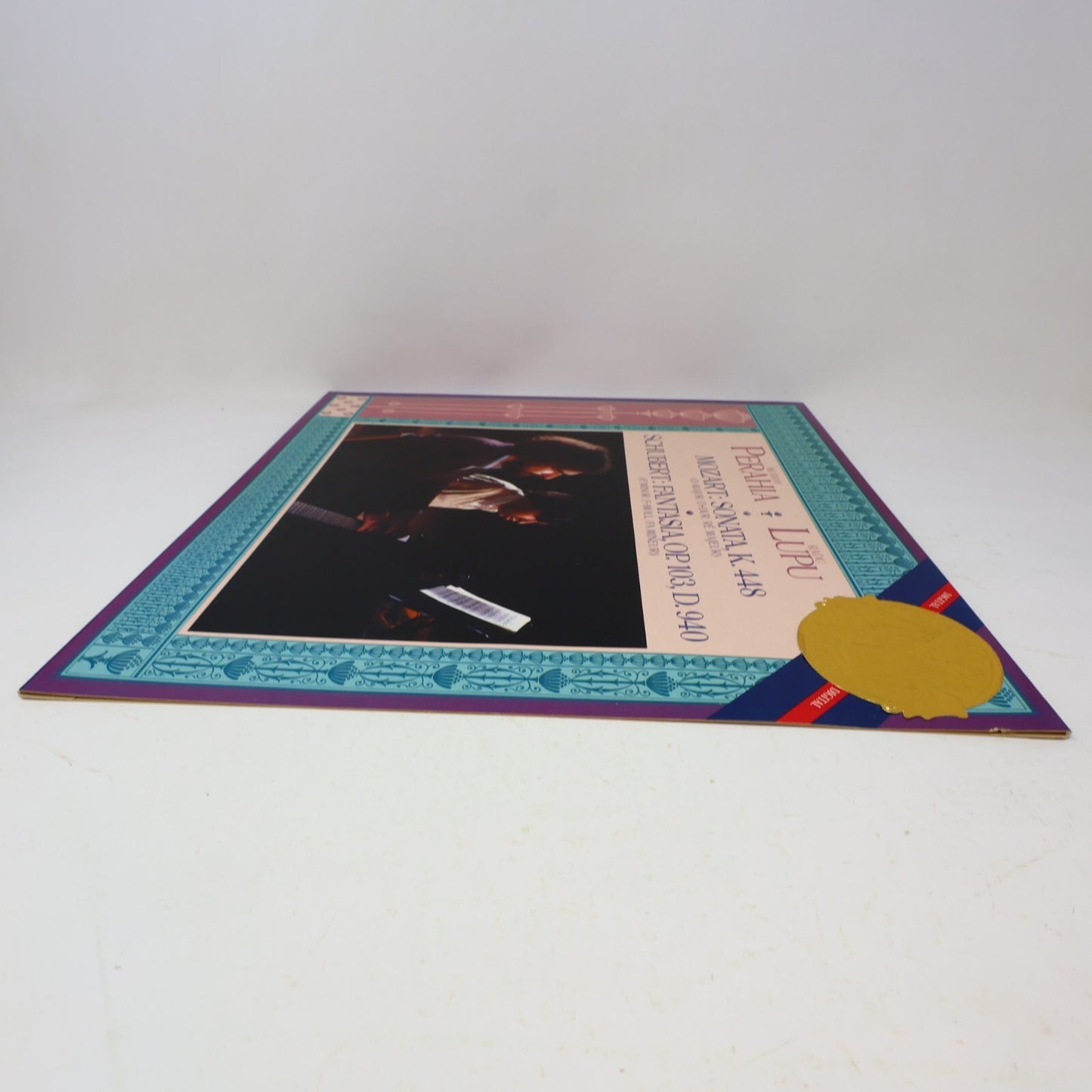 Murray Perahia Radu Lupu Mozart Sonata Schubert Fantasia LP Record 1985 CBS