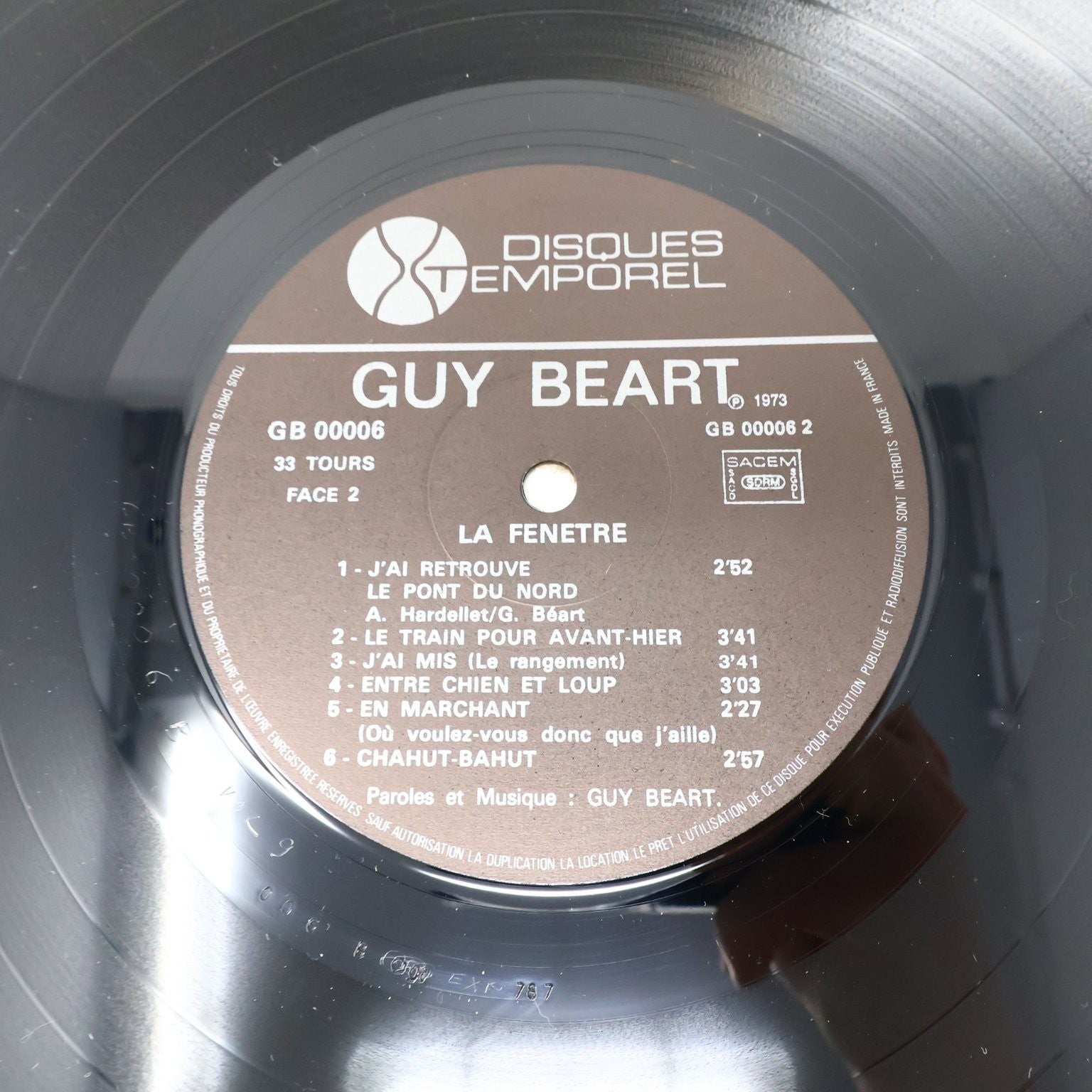 Guy Béart Lot 4 Disques Record Fenêtre/Espérance Folle/Beau Miroir/Renaissances