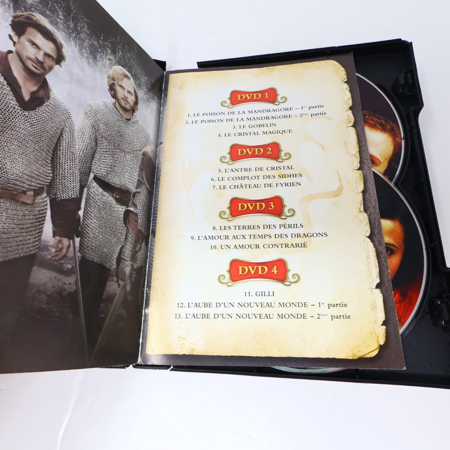 Les Aventures de Merlin Saison 3 DVD Français 2012 Colin Morgan NTSC 4 Disques