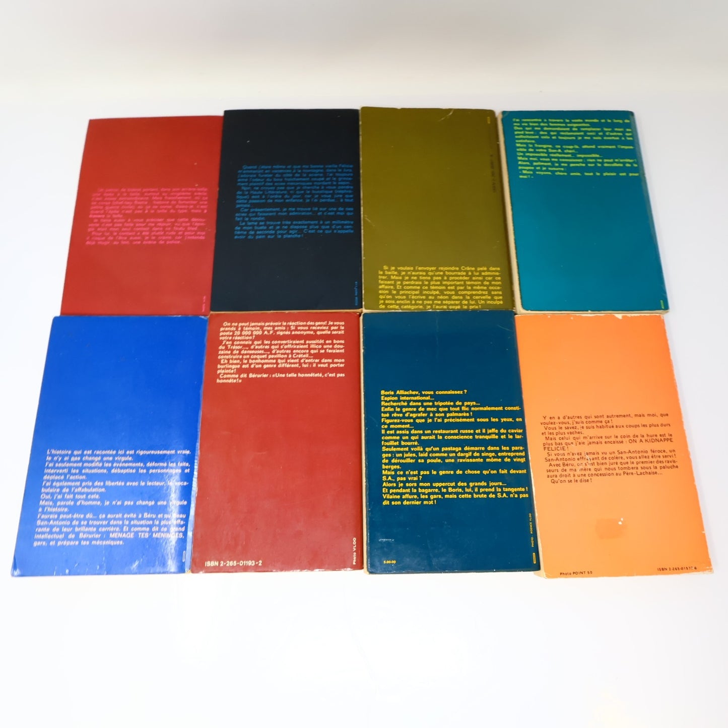 San-Antonio Lot 36 Livres Crime et Mystère Policier Thriller Fleuve Noir PB Vtg