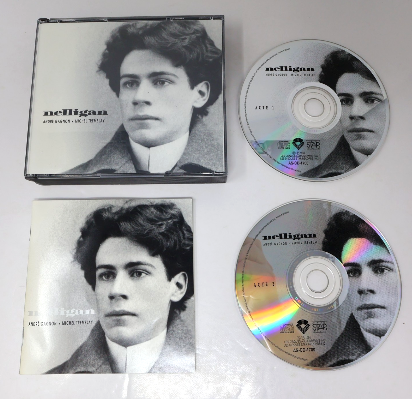 Nelligan Intégrale André Gagnon/Michel Tremblay CD Jim Corcoran/Renée Claude