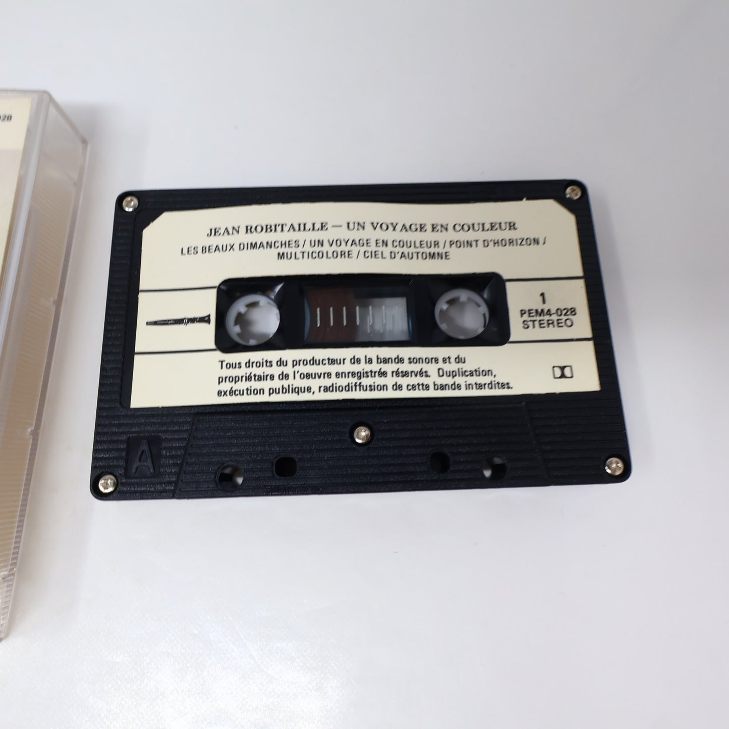 Jean Robitaille Lot 2 Cassettes Pendulum/Un Voyage en Couleur Electro/Jazz/Pop