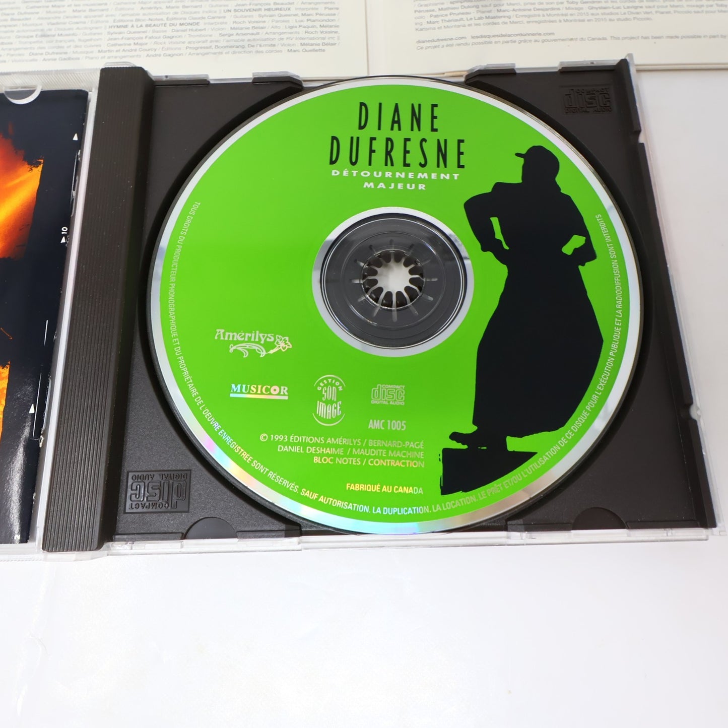 Diane Dufresne/Variés Lot 2 CD Détournement Majeur/Intemporelle Diane Dufresne