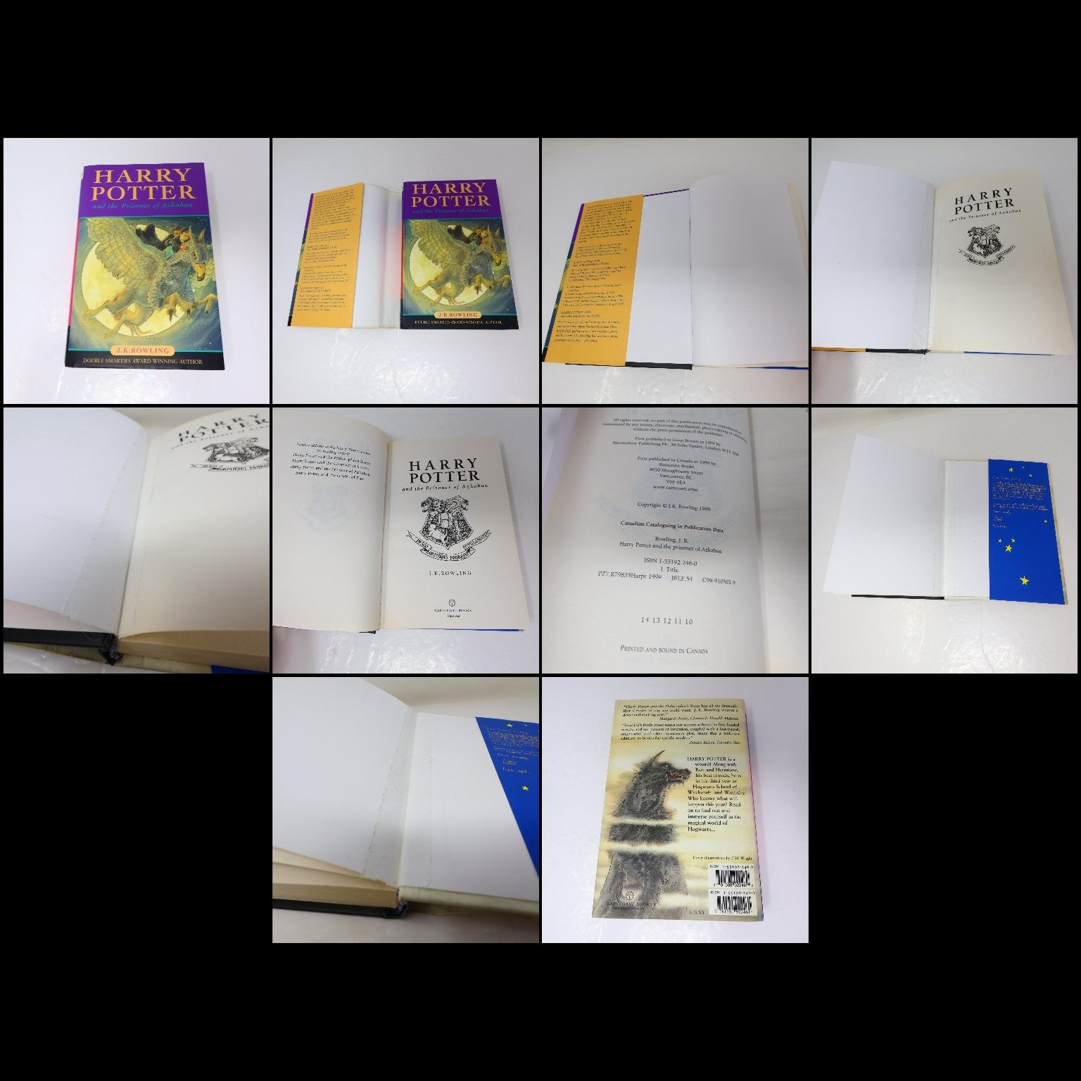 Harry Potter It's Magic! 4 Books Hardcover DJ Boxed Set J.K. Rowling Raincoast