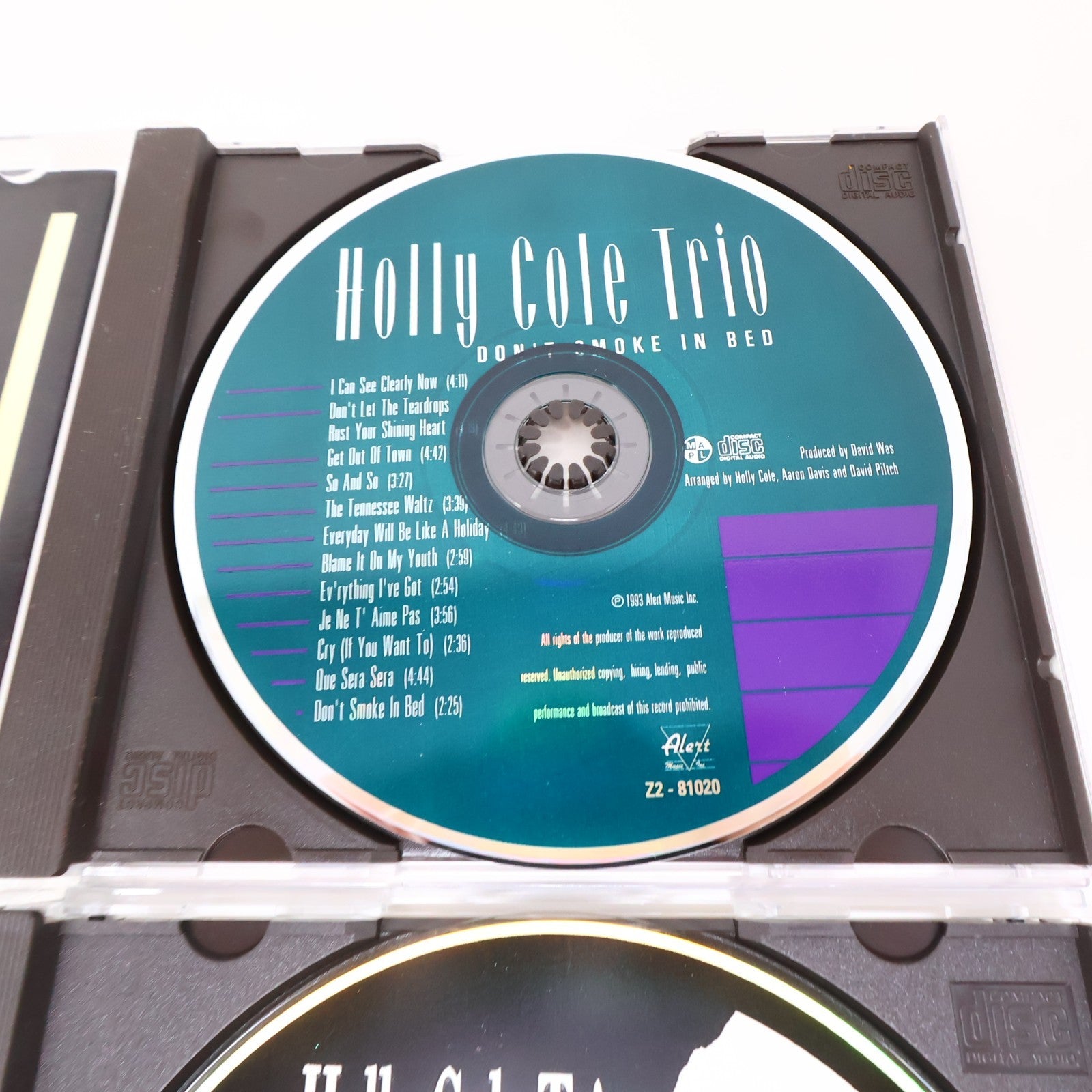 Holly Cole Trio 2 CDs Lot Don't Smoke in Bed/Girl Talk Jazz Indie Rock 90s
