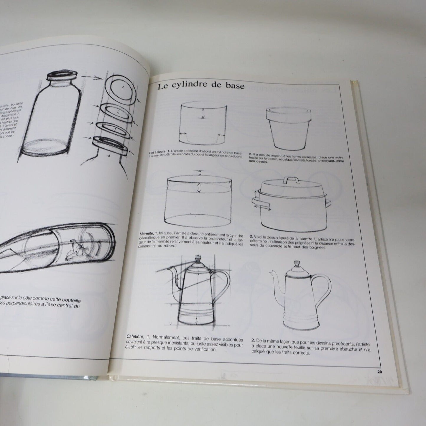 1987 Les Secrets du Dessin au Crayon de David Lewis Dessiner Broquet Français HC