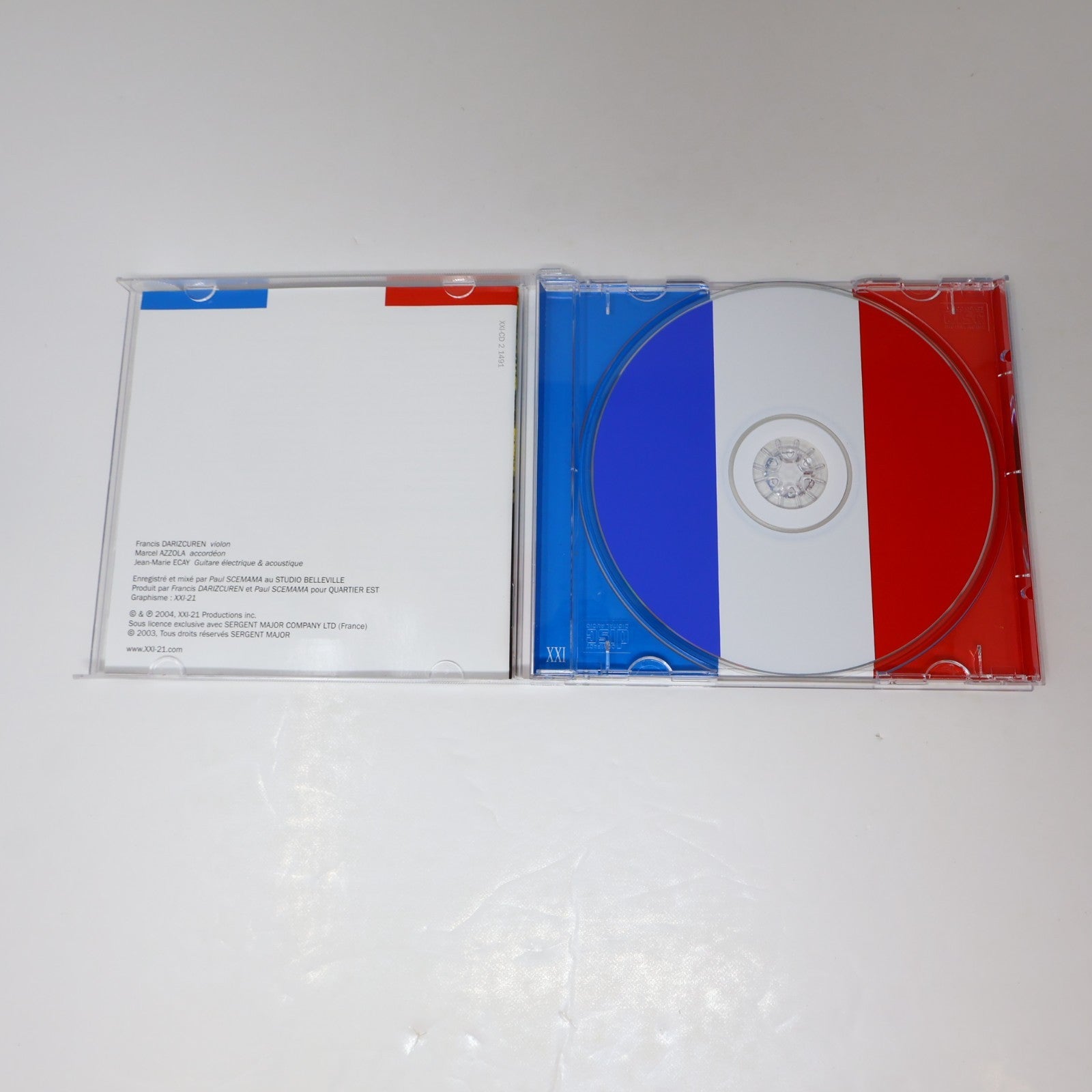 Paris Rendez-Vous CD Francis Darizcuren/Marcel Azzola/Jean-Marie Ecay XXI-21
