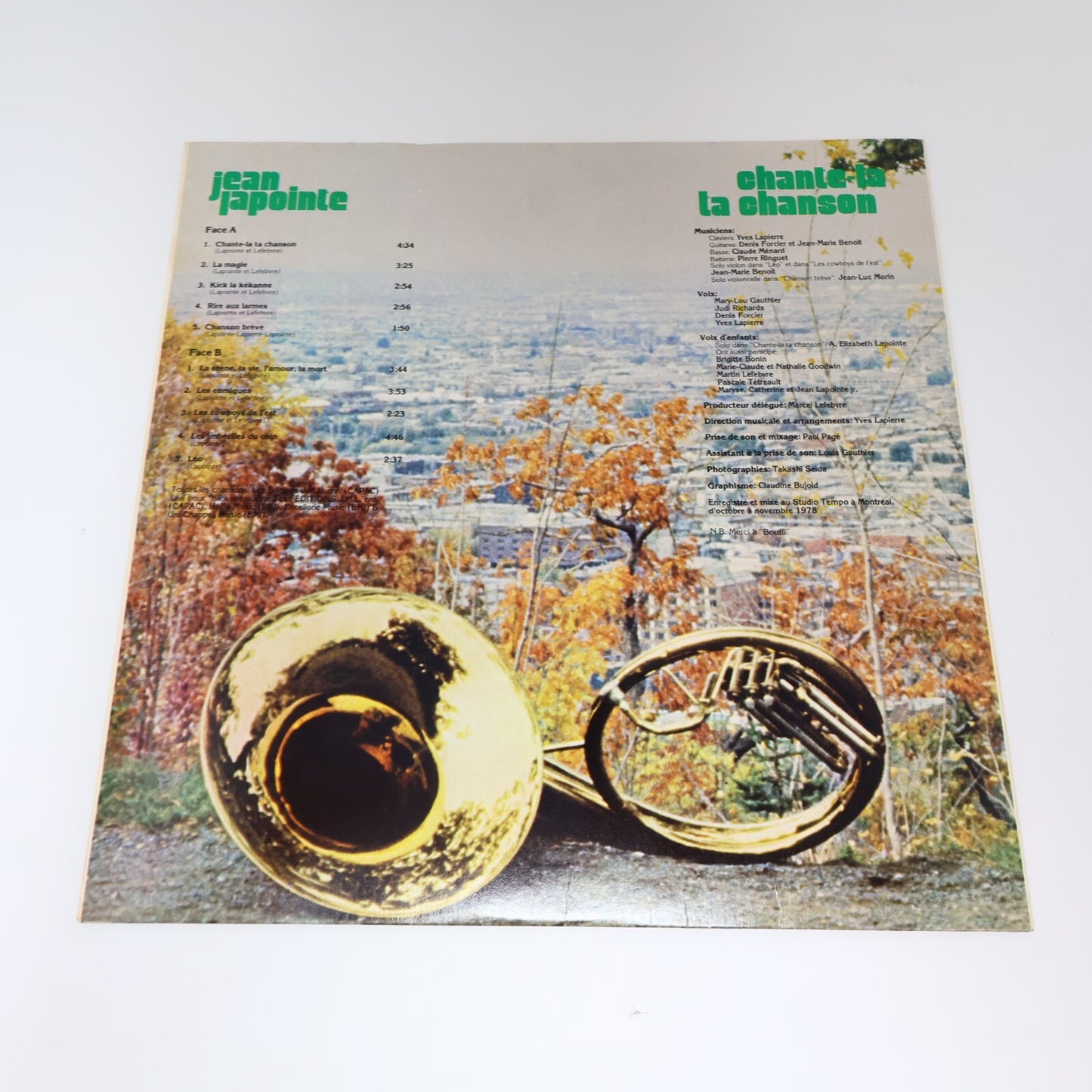 Jean Lapointe Lot 3 Disques Jongleur/Si On Chantait/Chante la ta Chanson Record