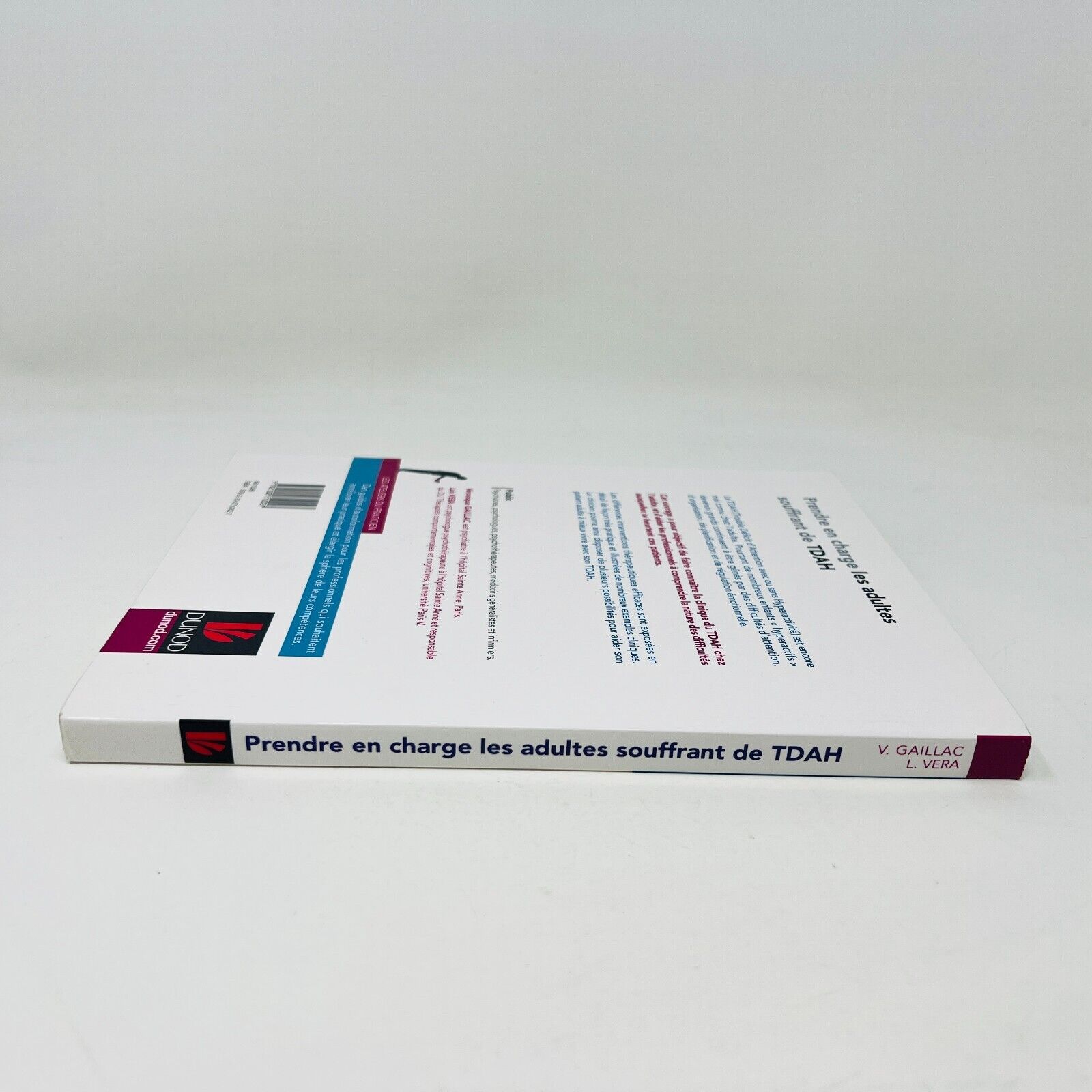 2016 Prendre en Charge les Adultes Souffrant de TDAH Véra/Gaillac Diagnostique