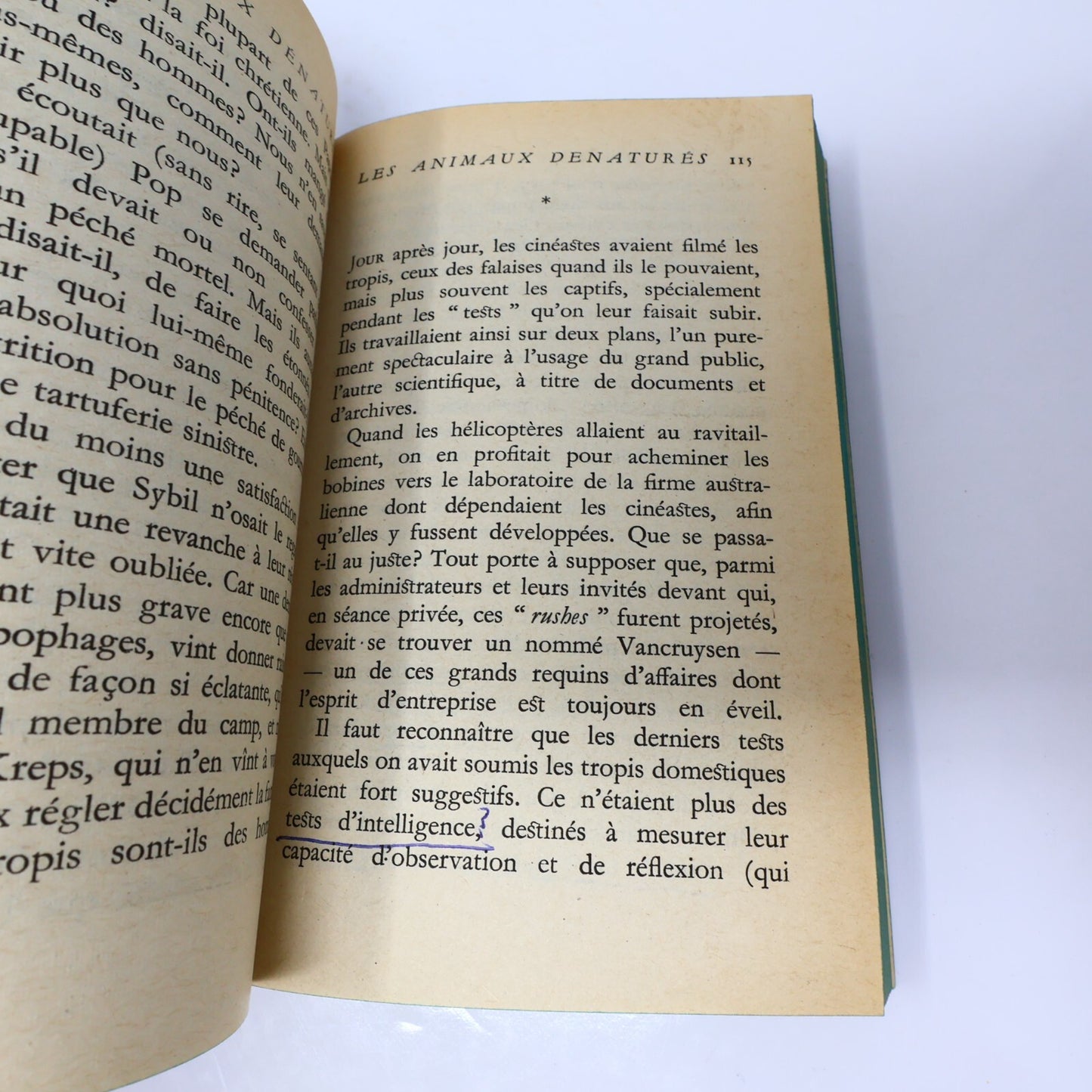 André Vercors Lot 2 Livres Poche Les Animaux Dénaturés/Le Silence de la Mer PB