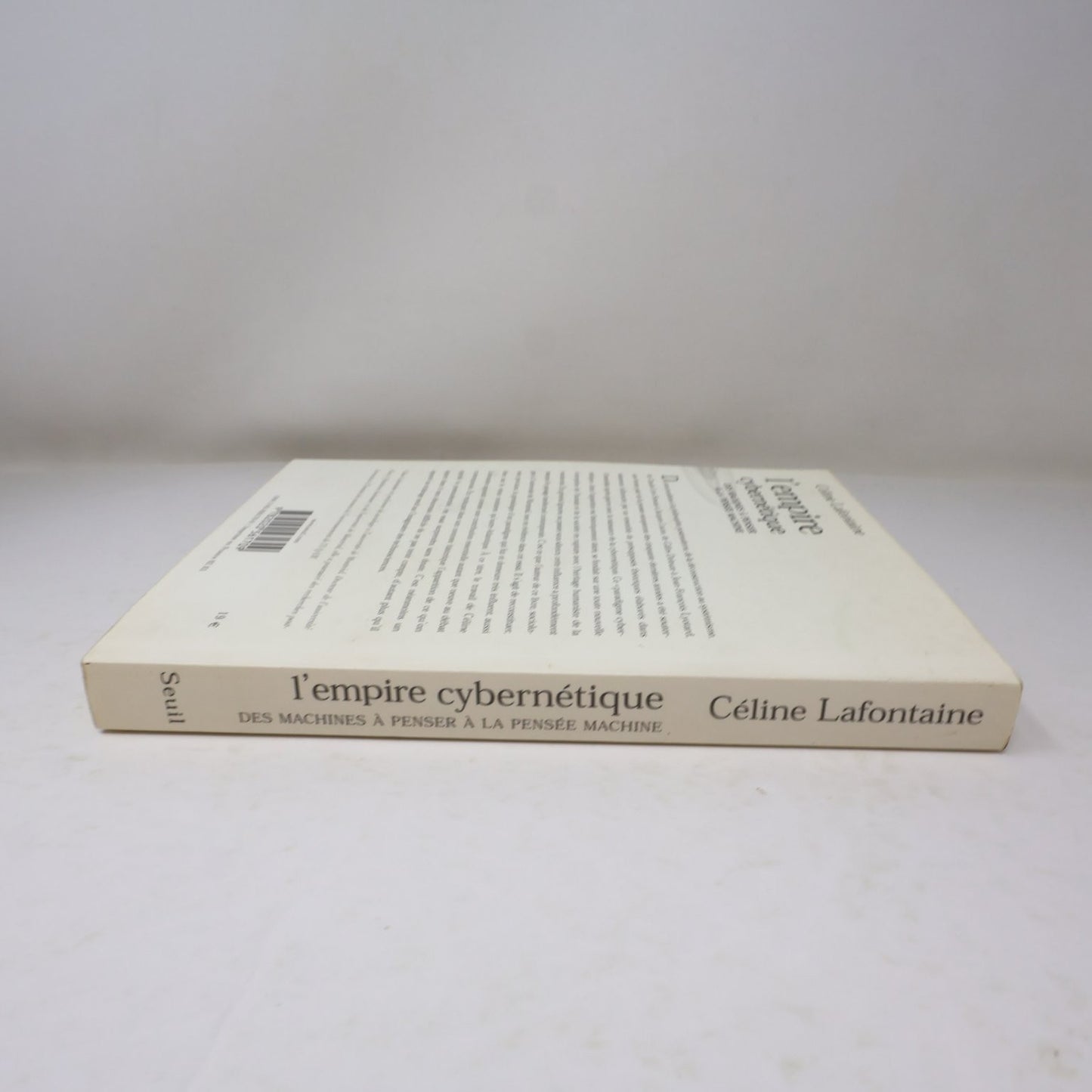 L'empire Cybernétique Céline Lafontaine 2004 Philosophie Pensée Machine Seuil