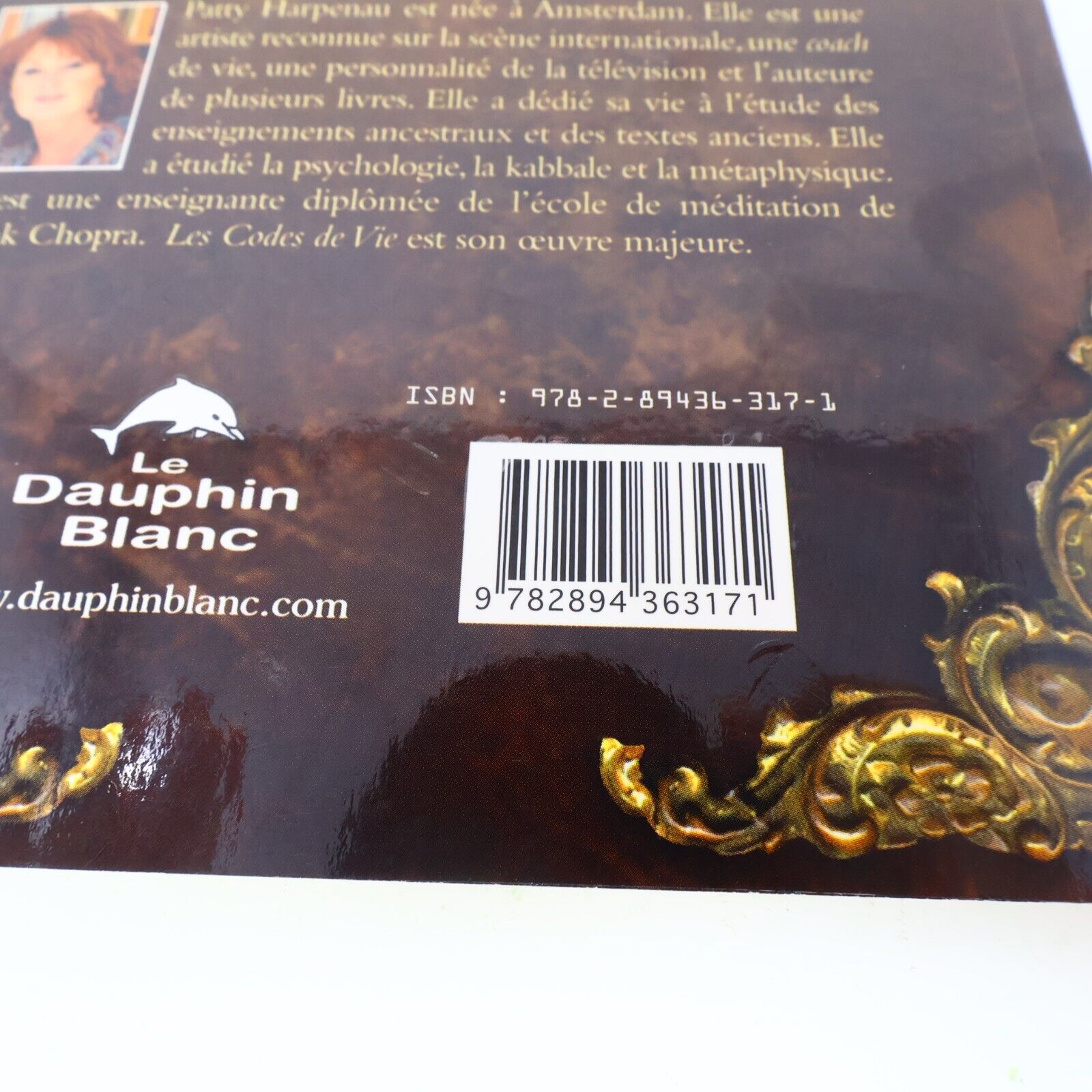 2011 Les Codes de Vie 7 Secrets de Vie Révélés Patty Harpeneau Dauphin Blanc PB