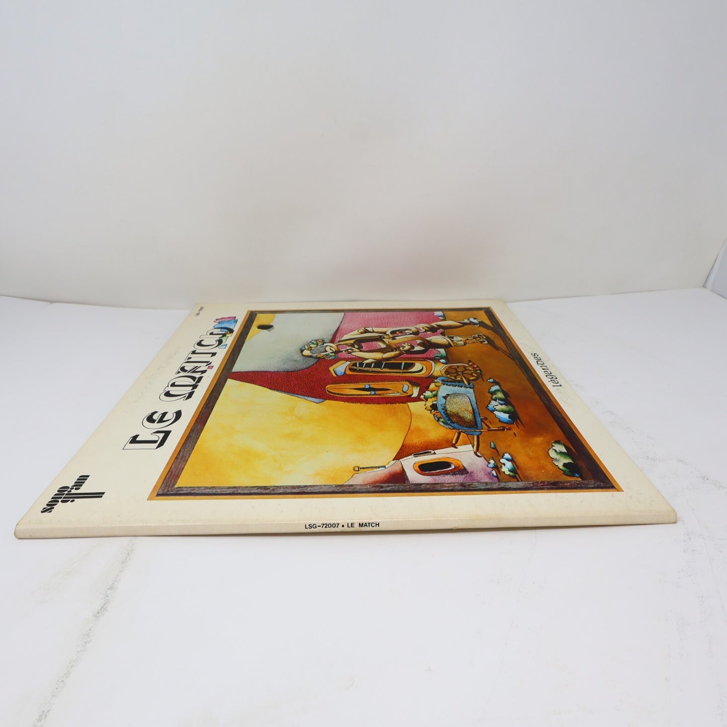 Le Match Légendes Disque LP Record Vinyl 1975 Prog Rock Sonogram LSG-72007