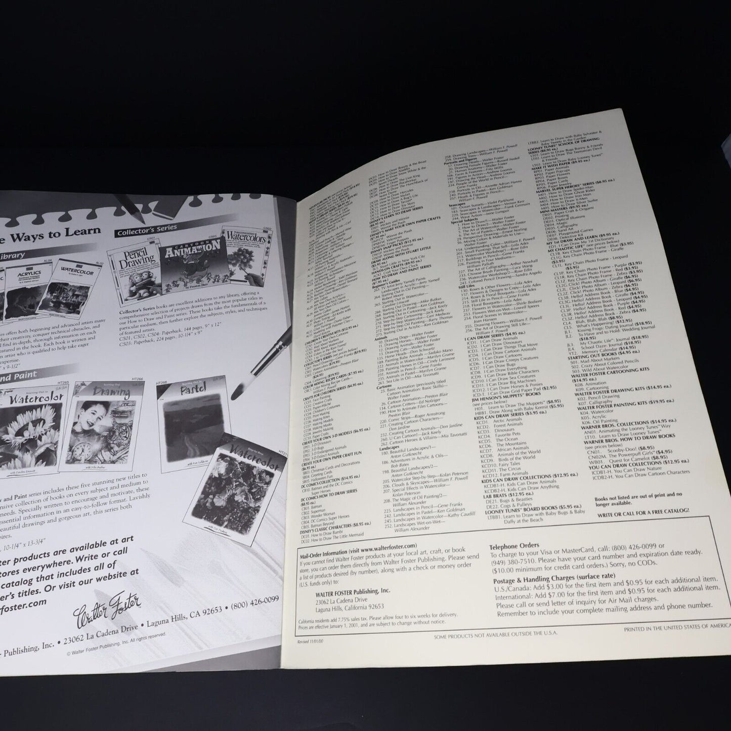 1997 How to Draw and Paint Drawing Dogs Animals Pencil by Walter T. Foster Art