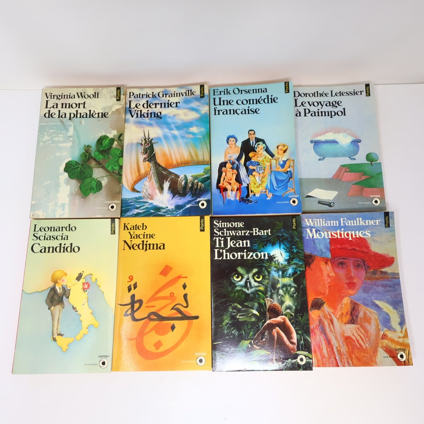 Points Lot 33 Livres Seuil Gadda/Jelloun/Tsírkas/Kadare/Sábato/Bernard/Nothomb