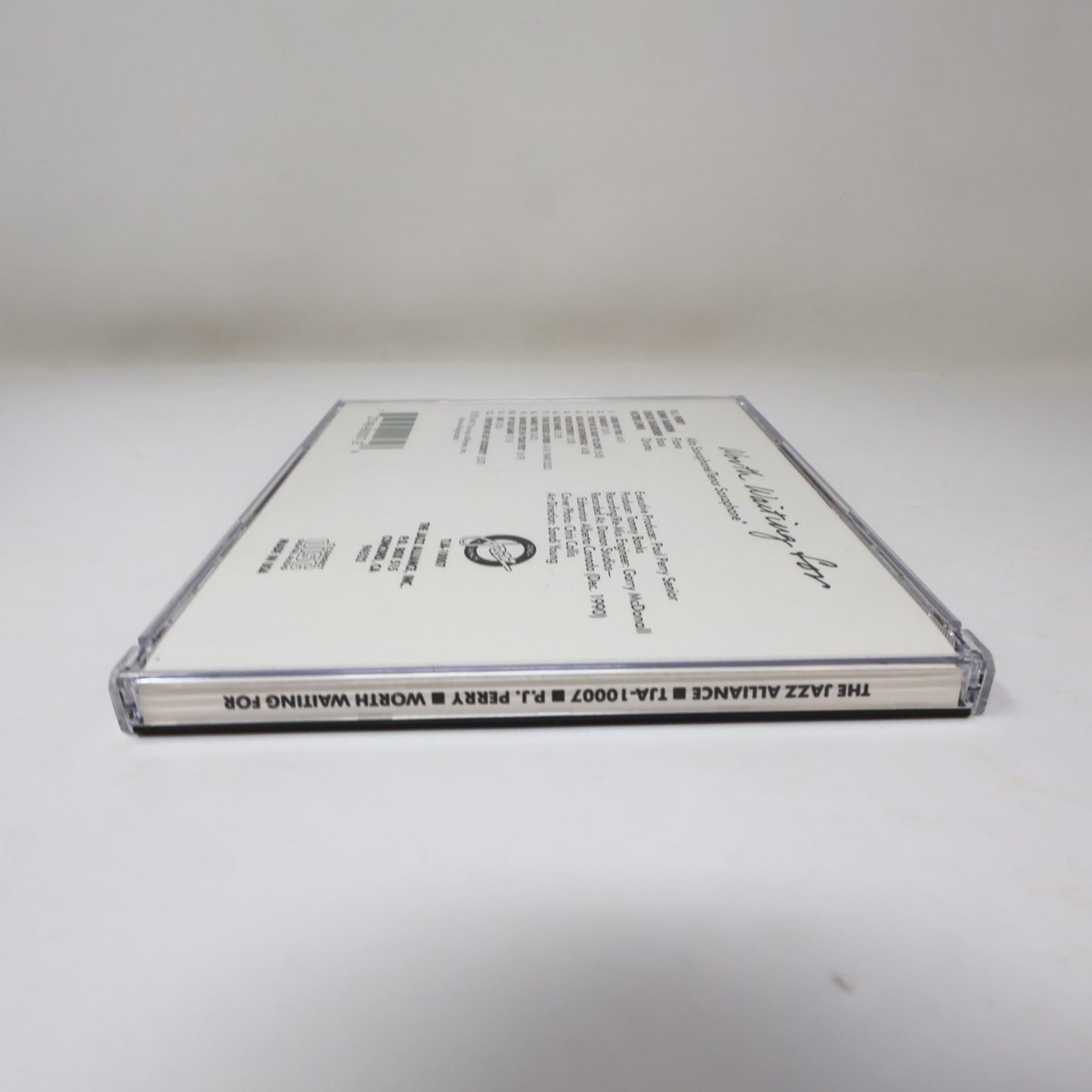 Worth Waiting For P.J. Perry CD Jazz Alliance 1991 Bop TJA-10007 90s