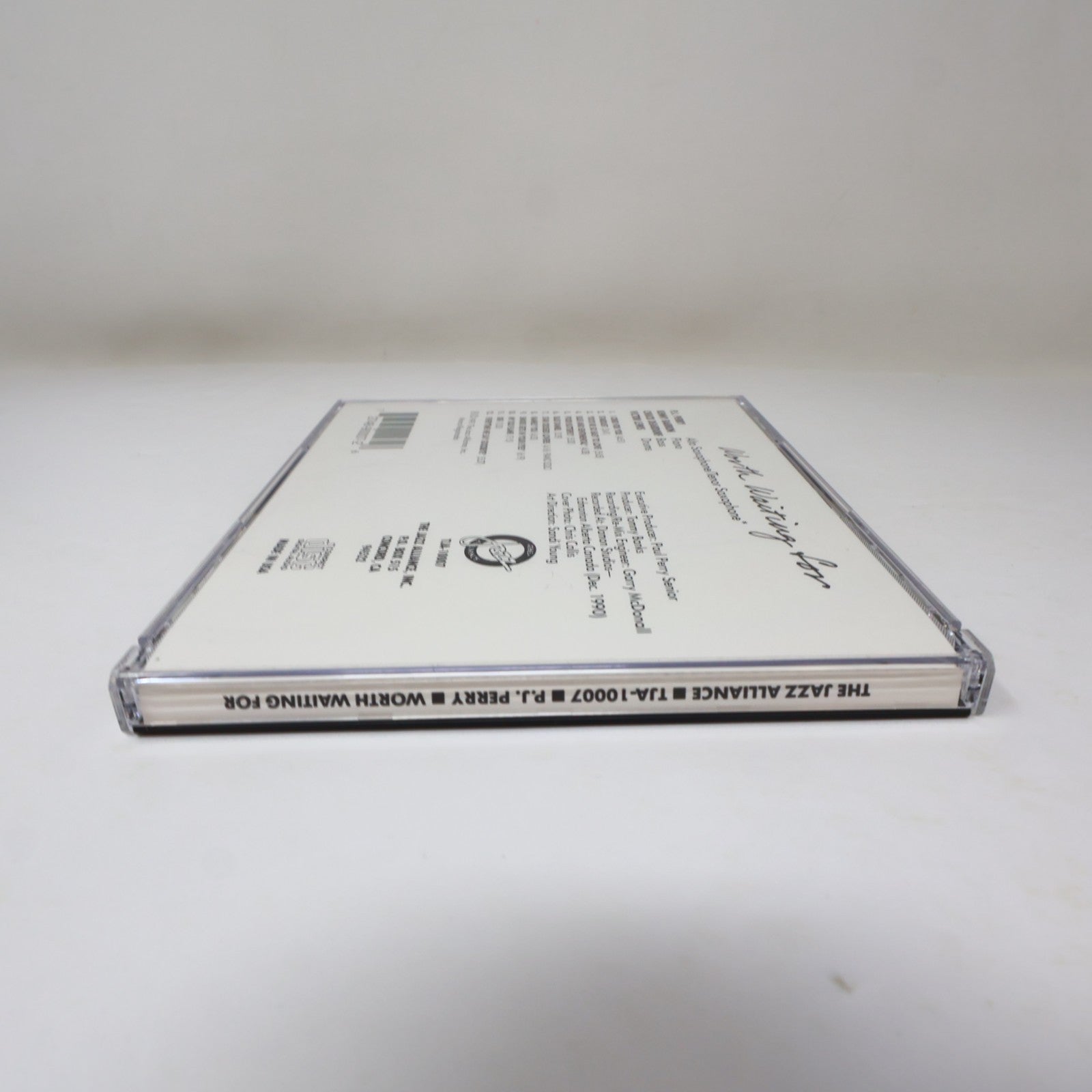 Worth Waiting For P.J. Perry CD Jazz Alliance 1991 Bop TJA-10007 90s