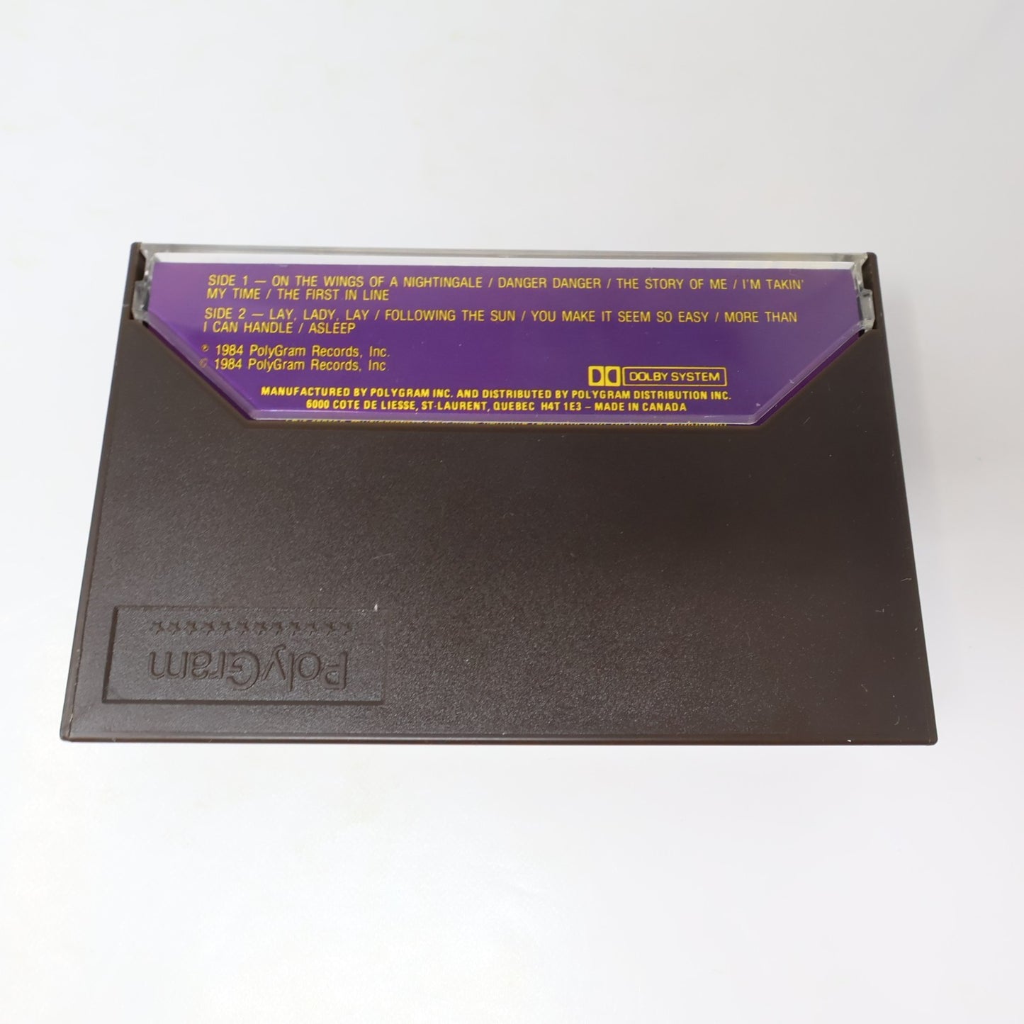 The Everly Brothers EB 84 Cassette 1984 On The Wings Of A Nightingale/Asleep