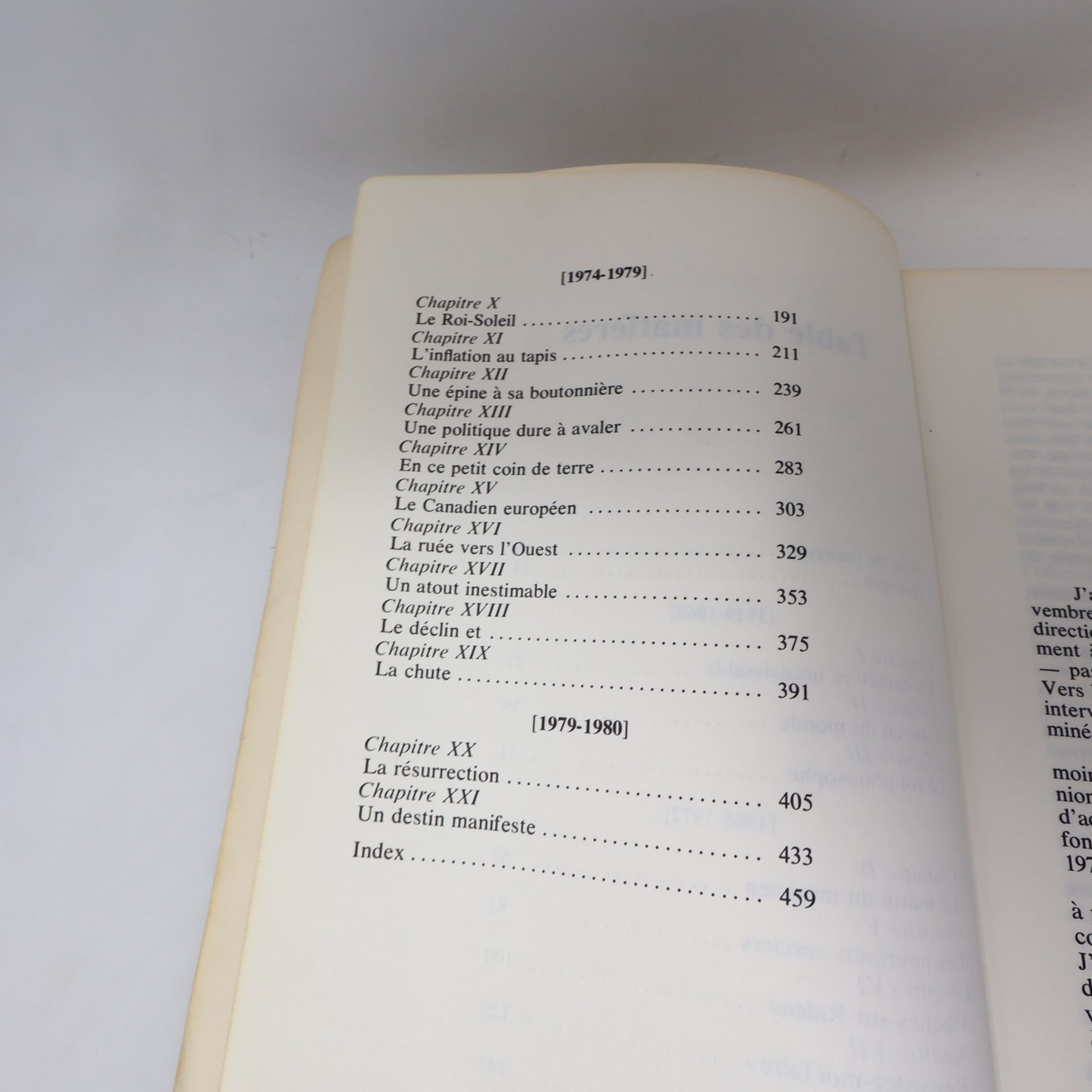 1981 Le Prince Richard Gwyn France-Amérique Pierre Elliott Trudeau Biographie PB