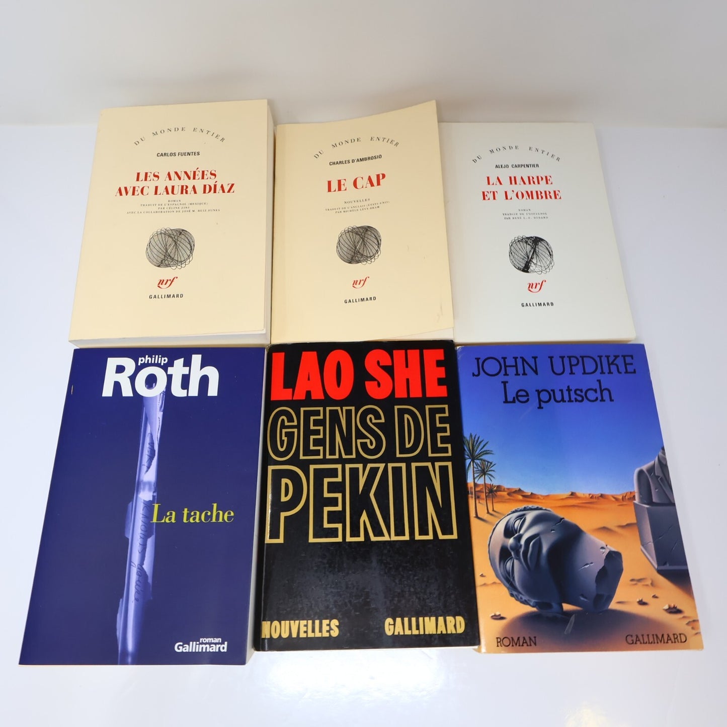 Littérature Lot 23 Livres Gallimard/Nrf Betancourt/Finkielkraut/Queffélec French