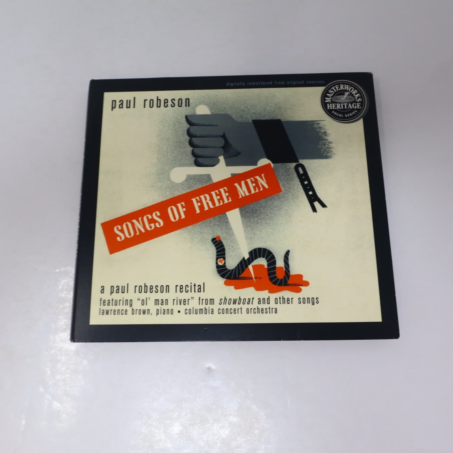 Paul Robeson Songs of Free Men CD Sony Classical MHK 63223 Balm In Gilead