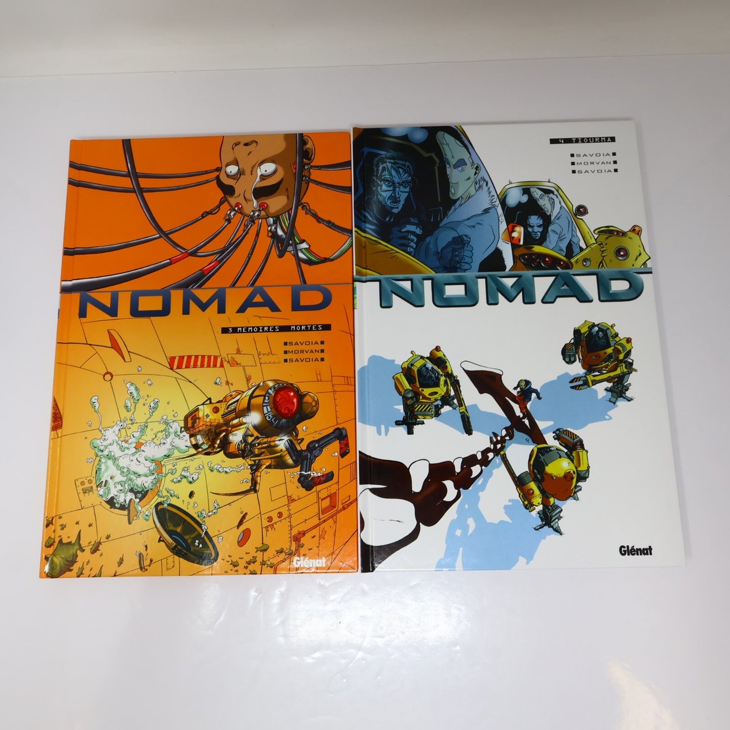 Nomad #1-5 Lot 5 Bandes dessinées Glénat Savoia/Morvan/Buchet Mémoire Vive Bd HC