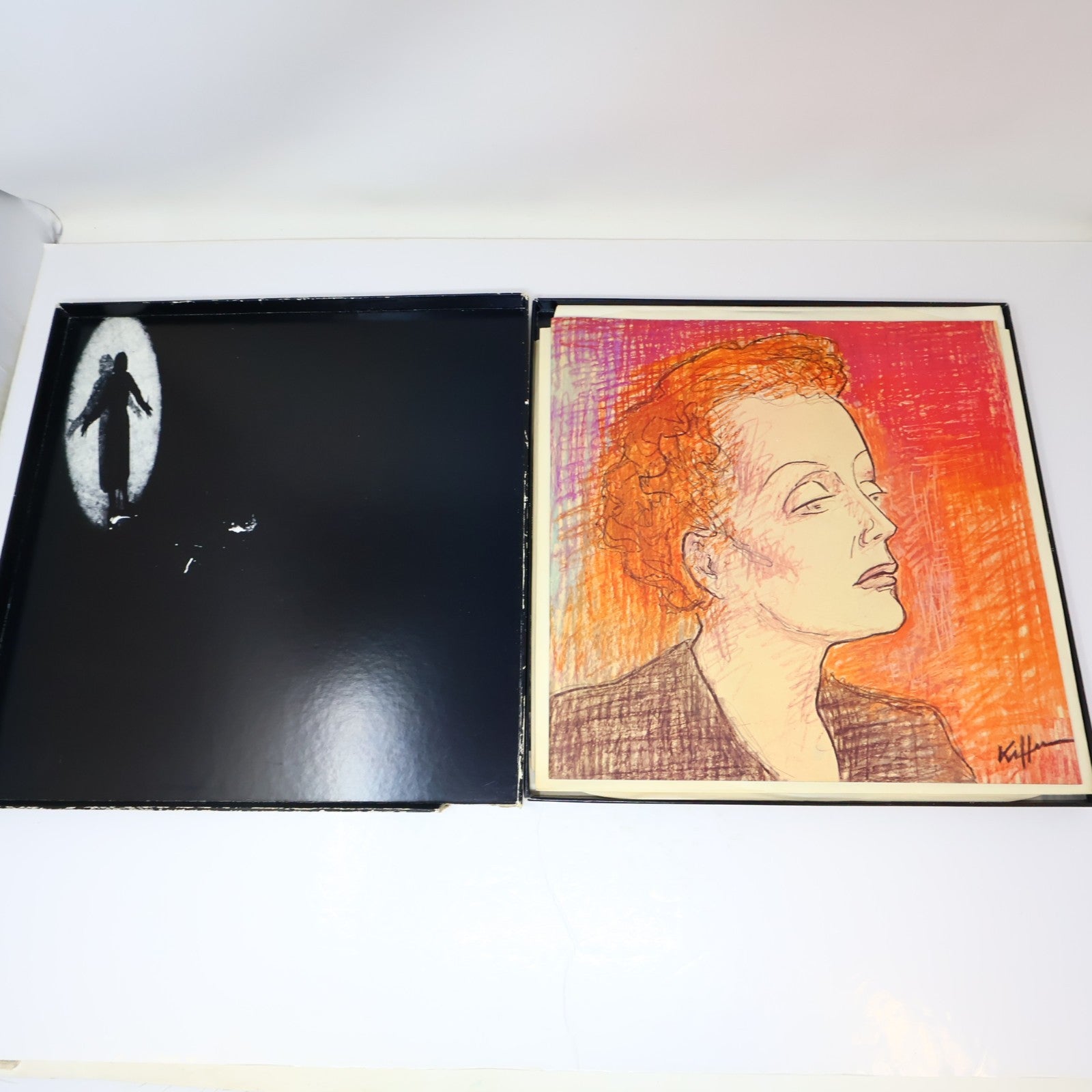 Édith Piaf Lot 4 Disques Record Hymne À L'amour/Definitive Piaf/Tête-à-Tête